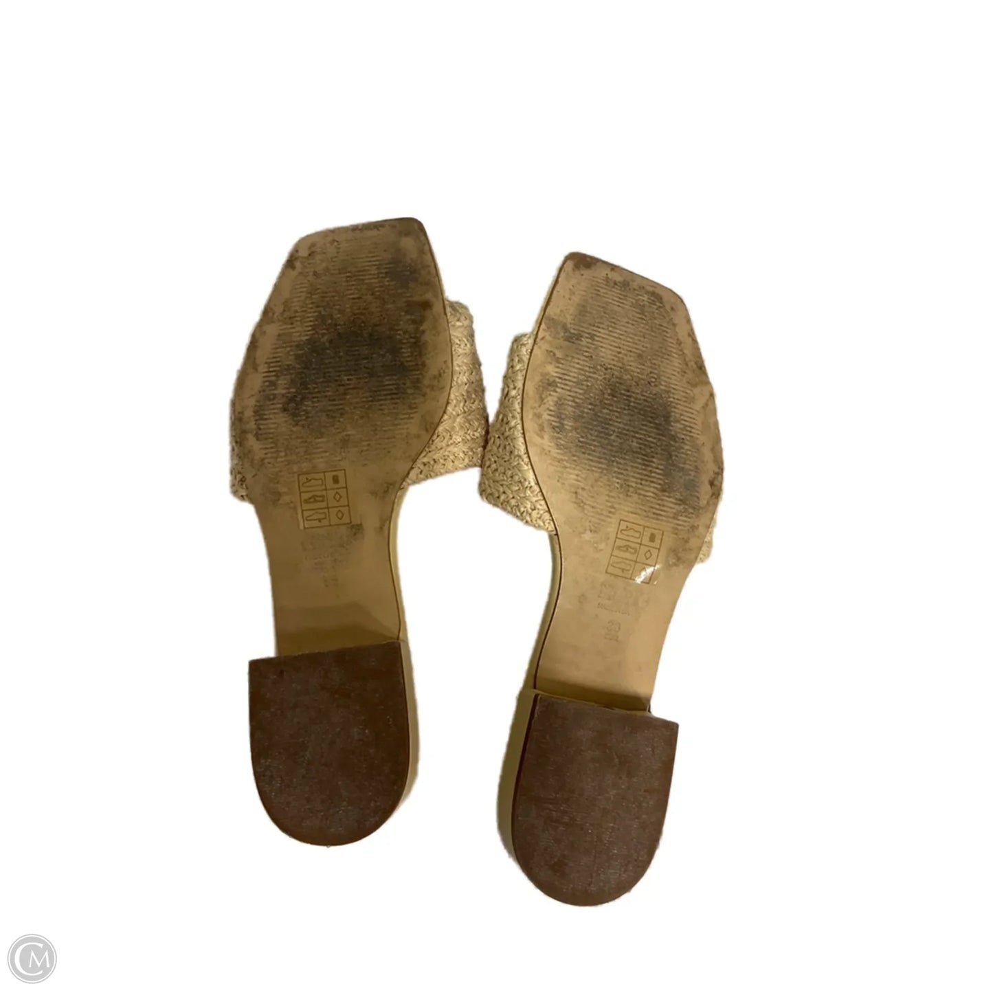 Sandals Flats By Maeve In Tan, Size: 7.5