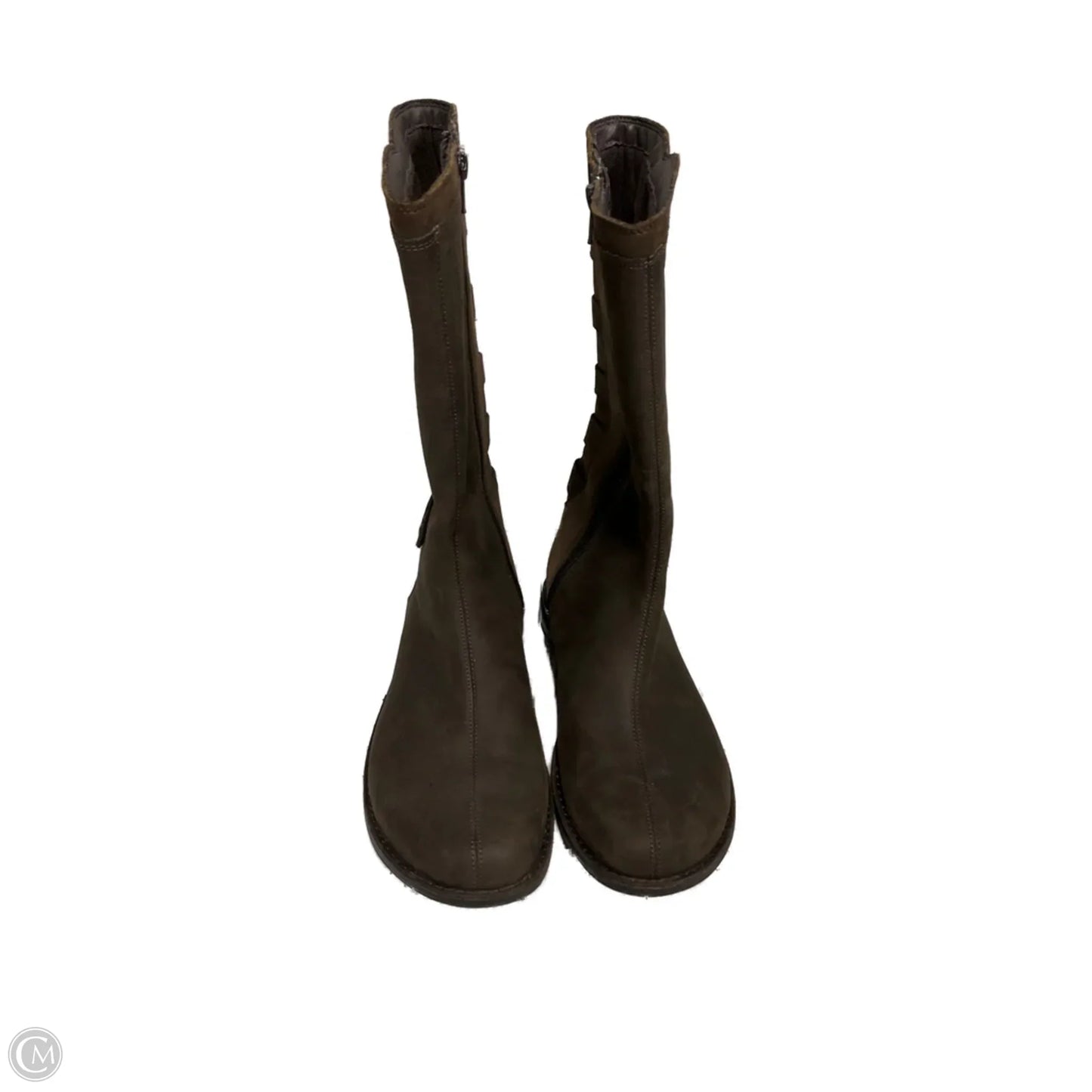 Boots Mid-calf Flats By Merrell In Brown, Size: 8.5
