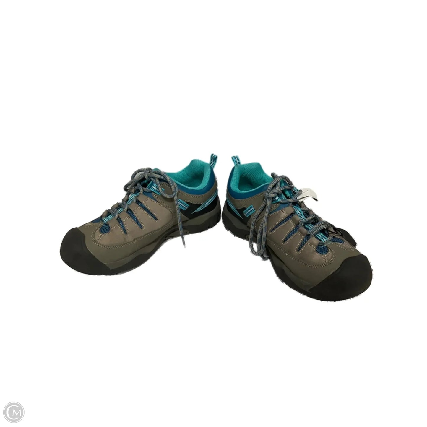 Shoes Hiking By Airwalk In Blue & Green, Size: 6.5
