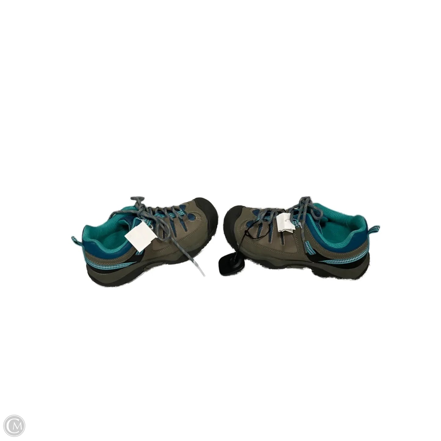 Shoes Hiking By Airwalk In Blue & Green, Size: 6.5