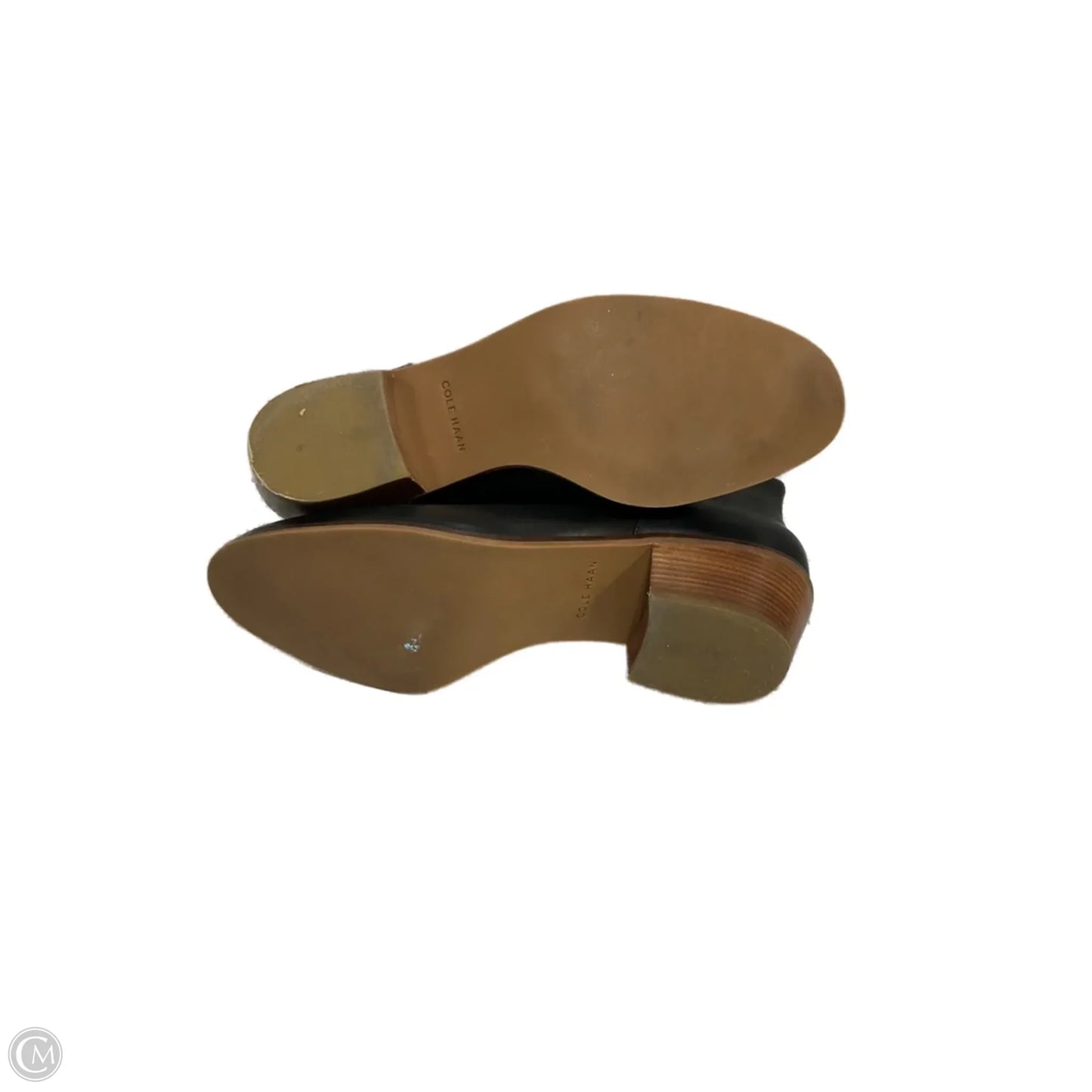 Boots Ankle Heels By Cole-haan In Black, Size: 9.5