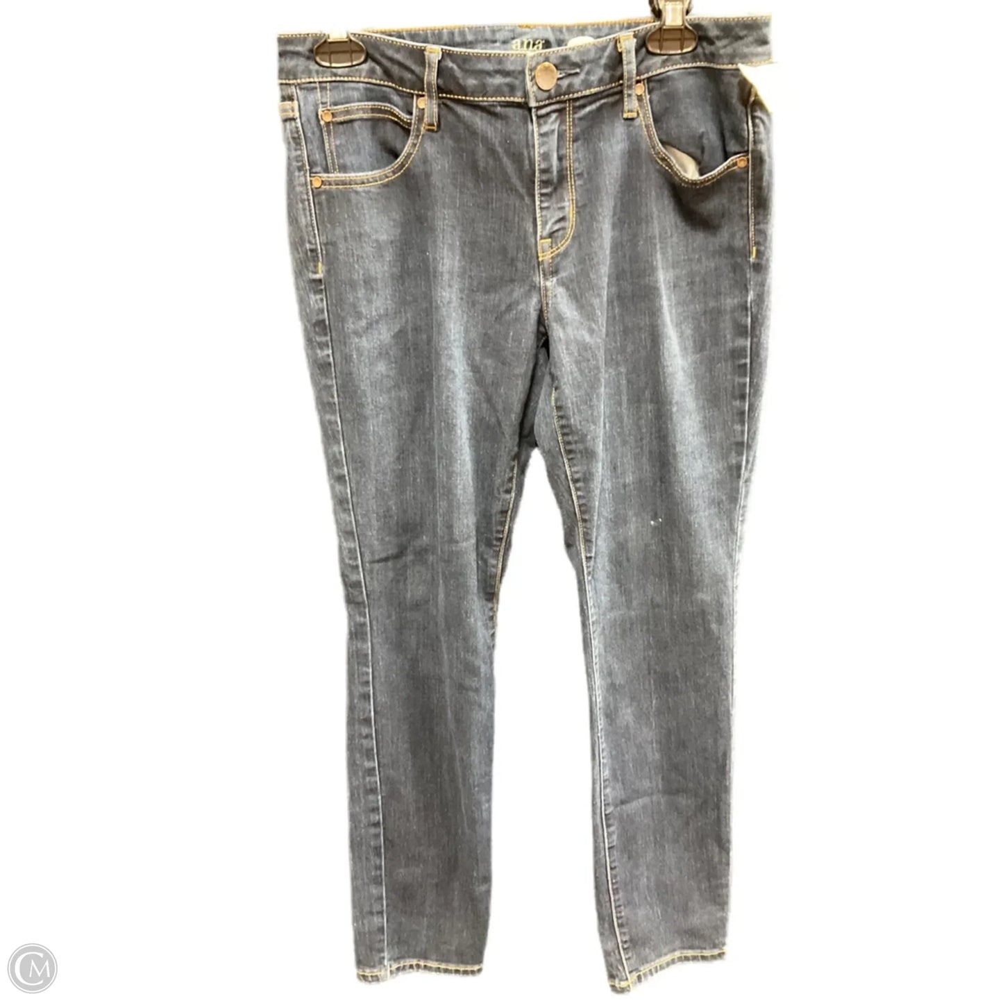 Jeans Skinny By Ana In Blue Denim, Size: 8l