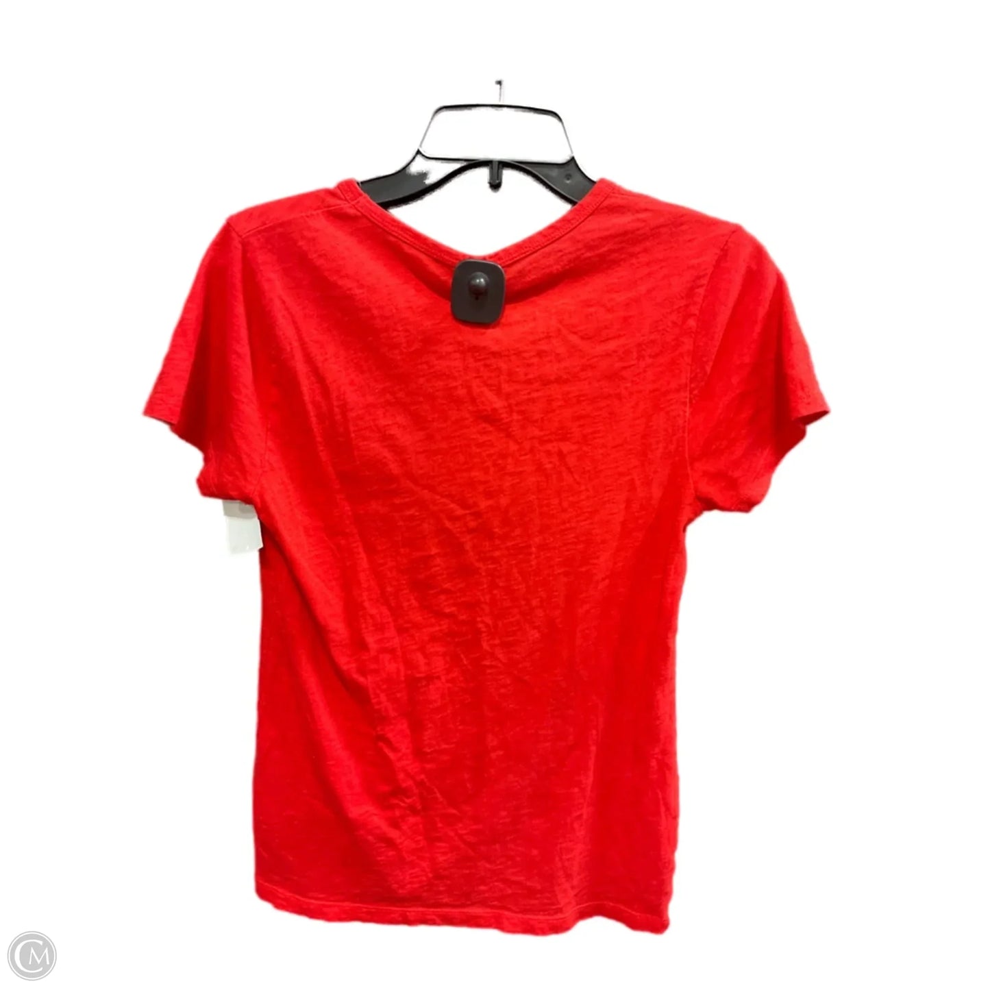 Top Short Sleeve Basic By J. Crew In Red, Size: M