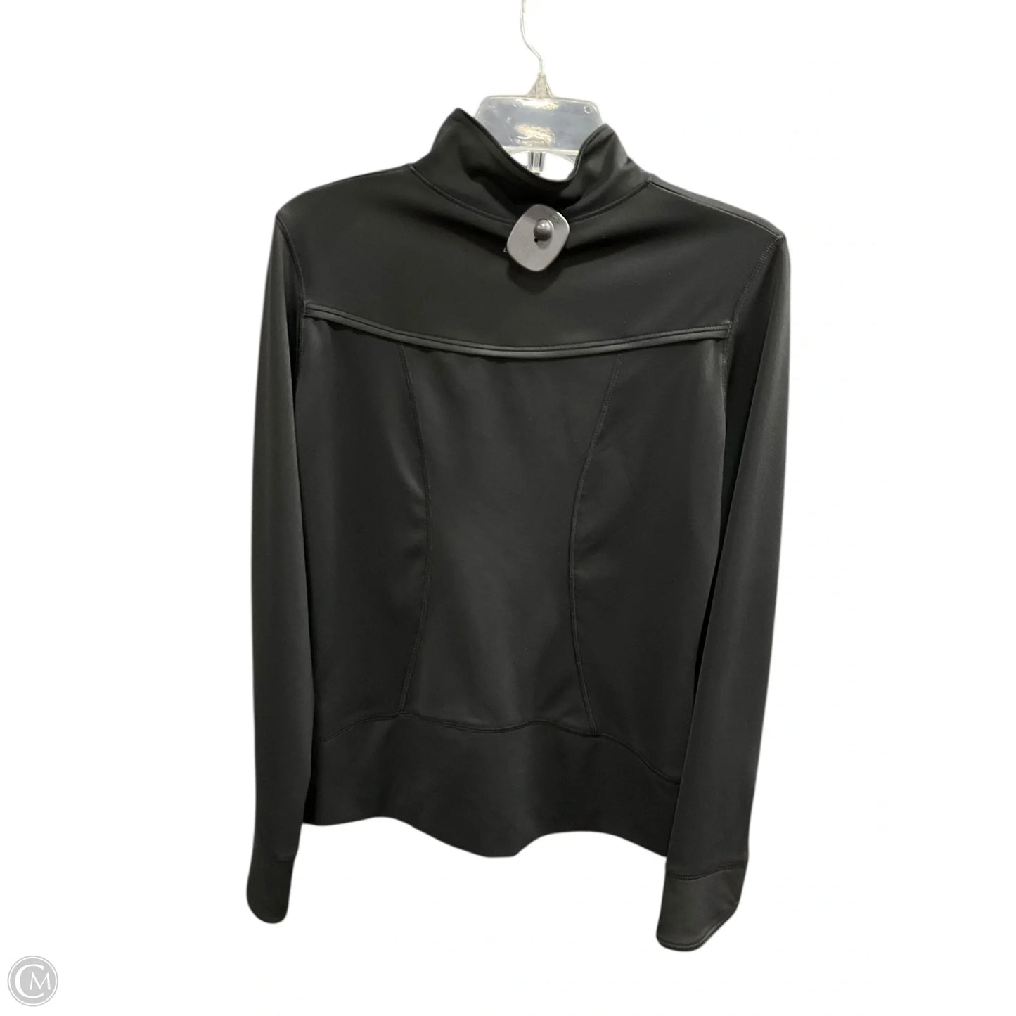 Athletic Jacket By New Balance In Black, Size: M