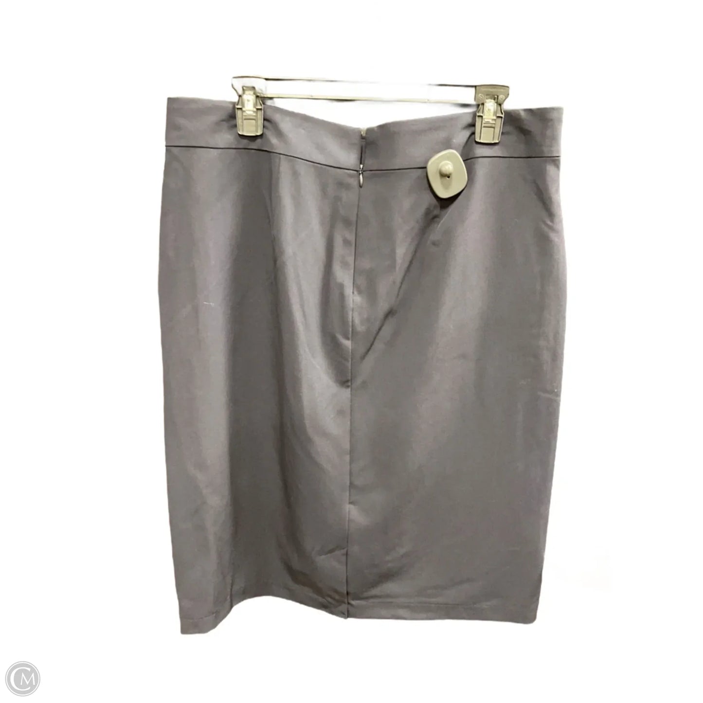 Skirt Midi By Liz Claiborne In Navy, Size: 12