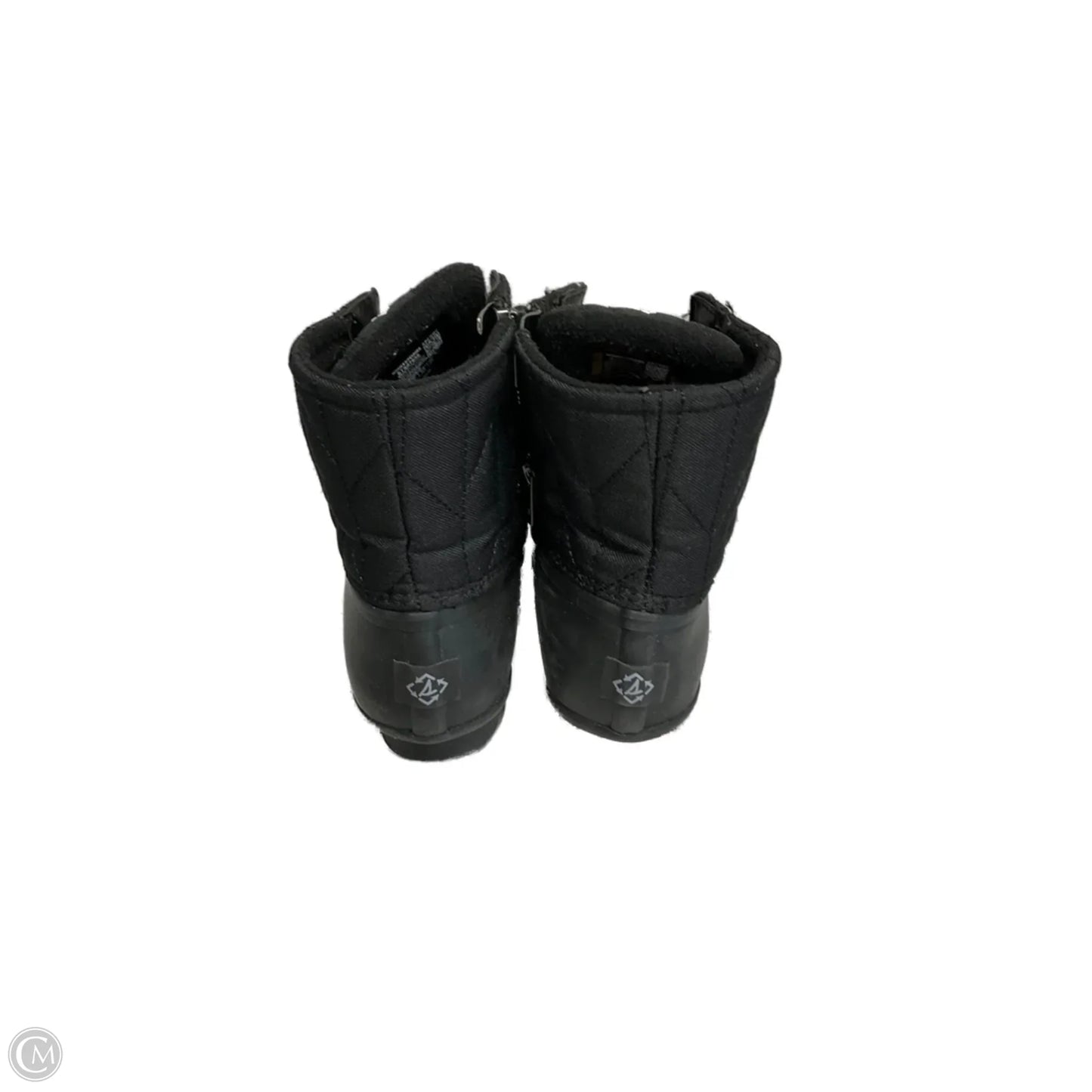 Boots Ankle Flats By Sperry In Black, Size: 8.5