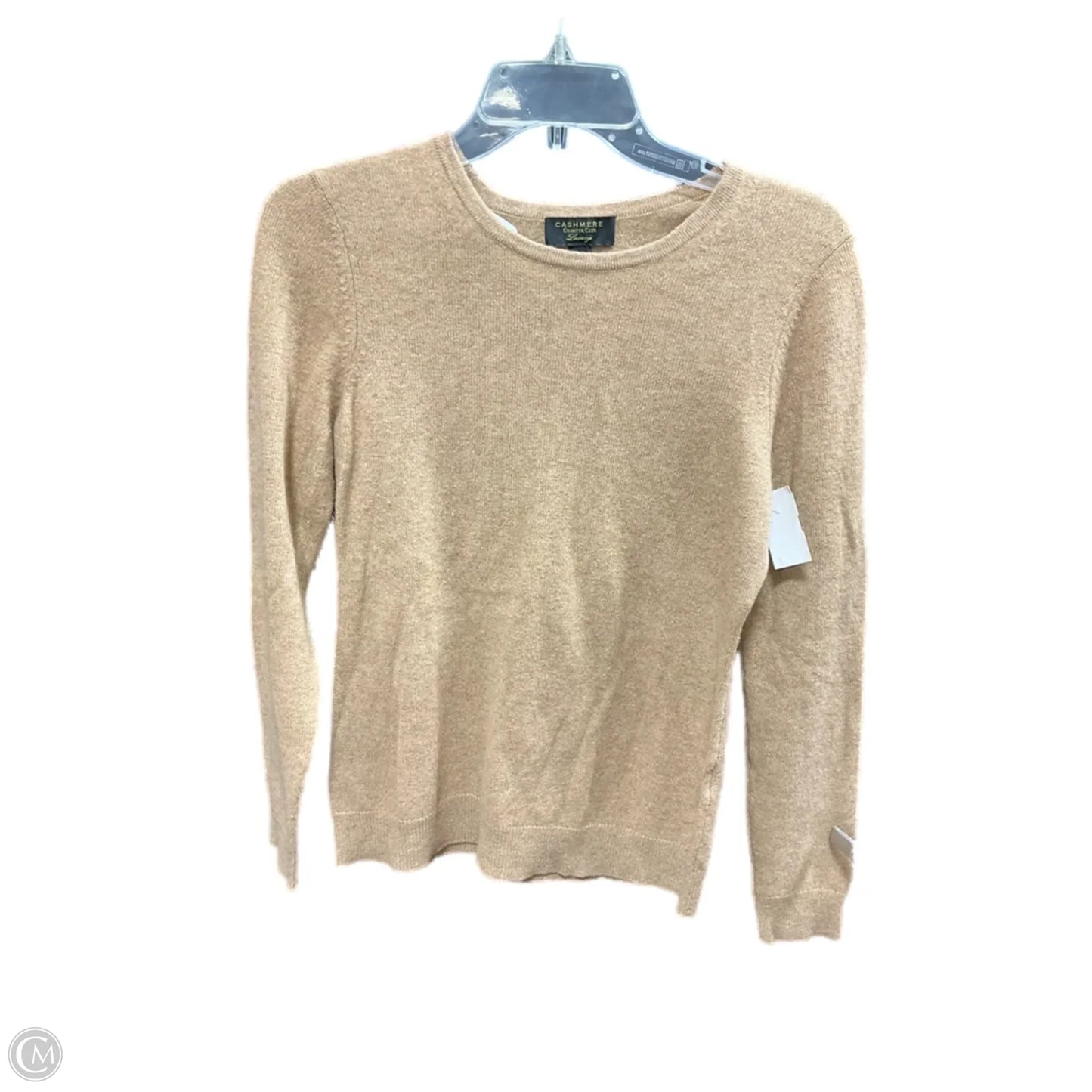 Sweater Cashmere By Charter Club In Tan, Size: S