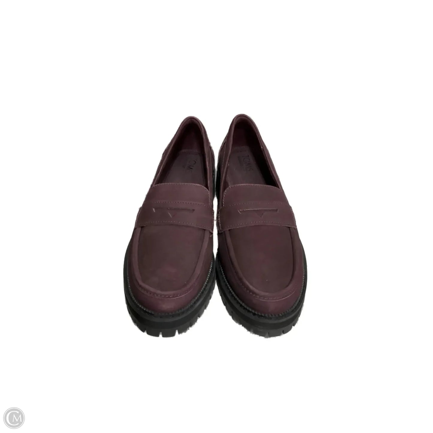 Shoes Flats By Toms In Purple, Size: 10