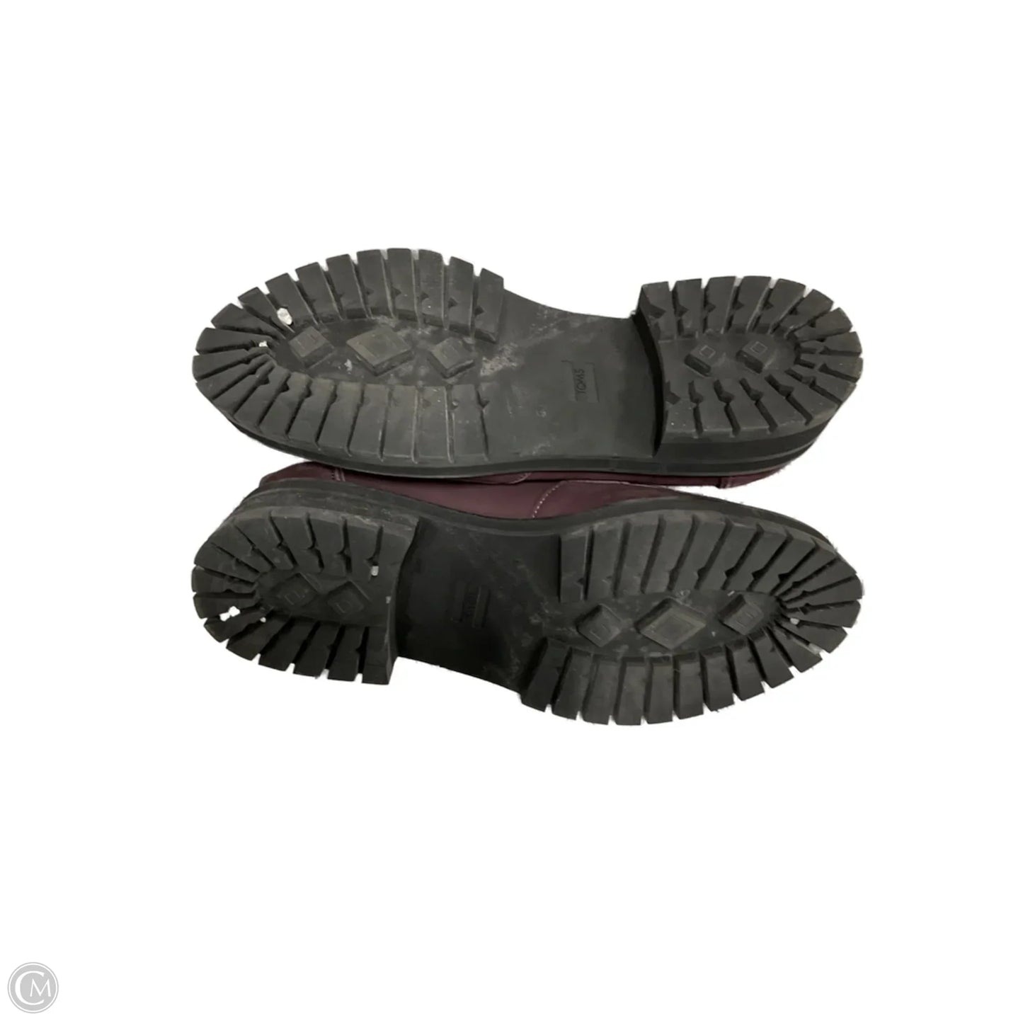 Shoes Flats By Toms In Purple, Size: 10