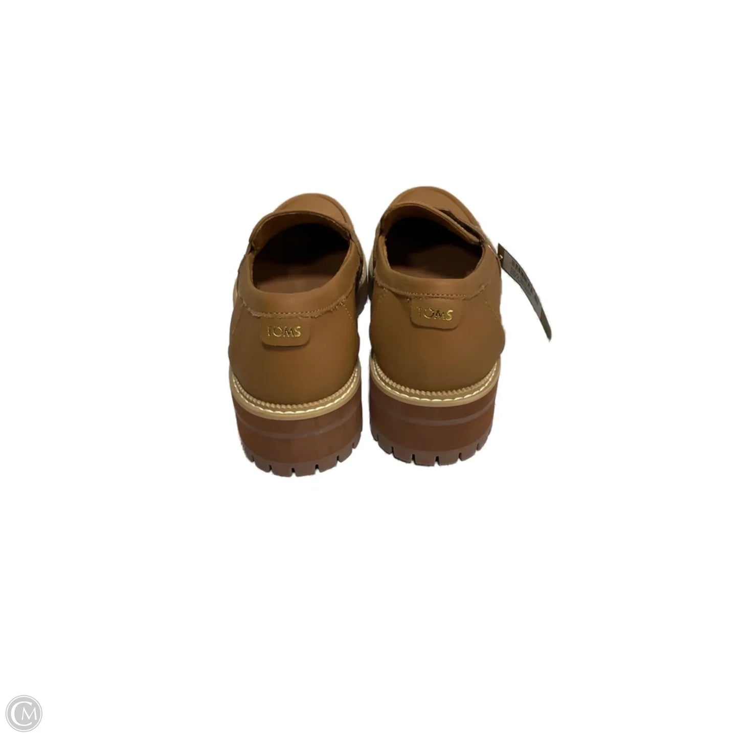 Shoes Flats By Toms In Tan, Size: 10