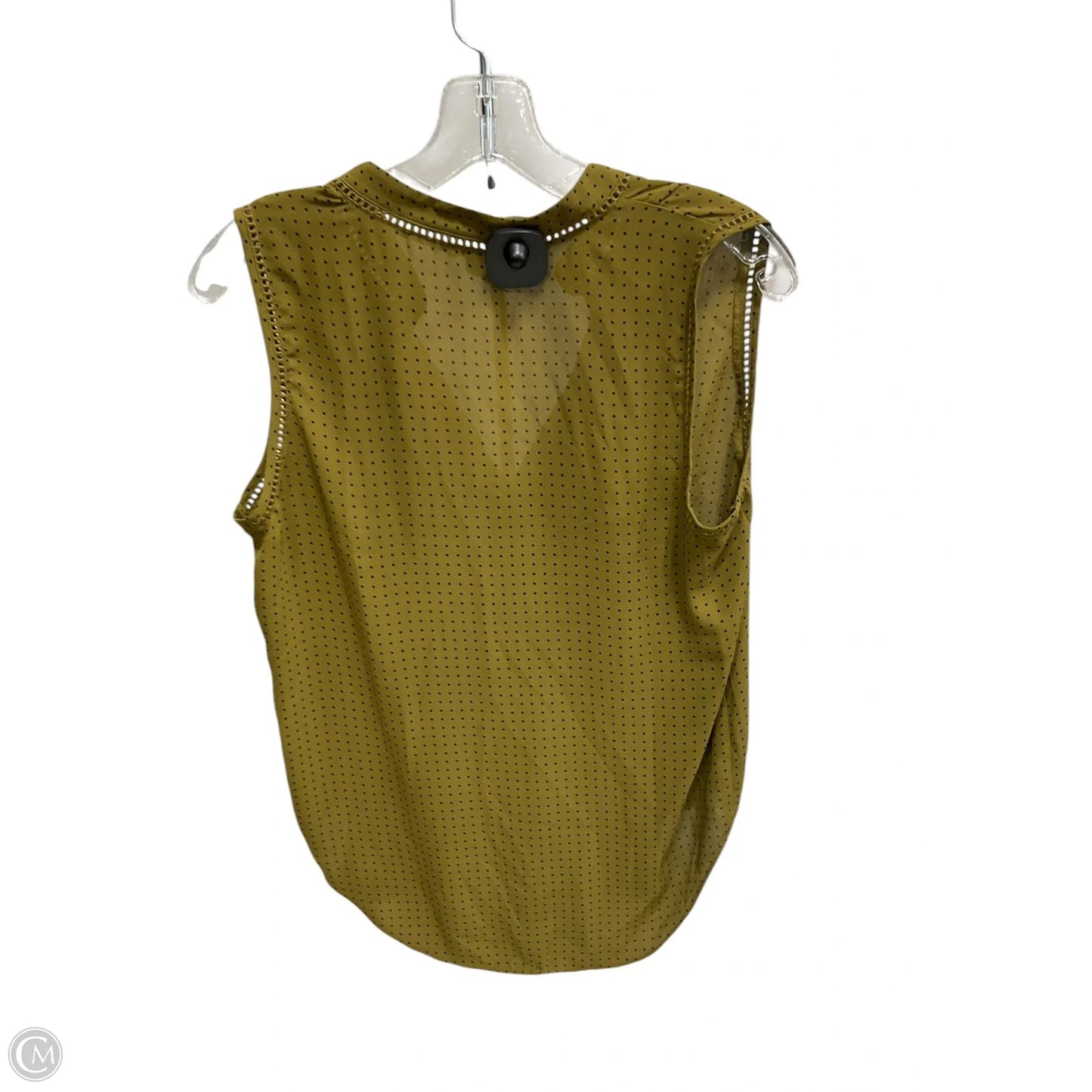 Top Sleeveless By Ann Taylor In Green, Size: S