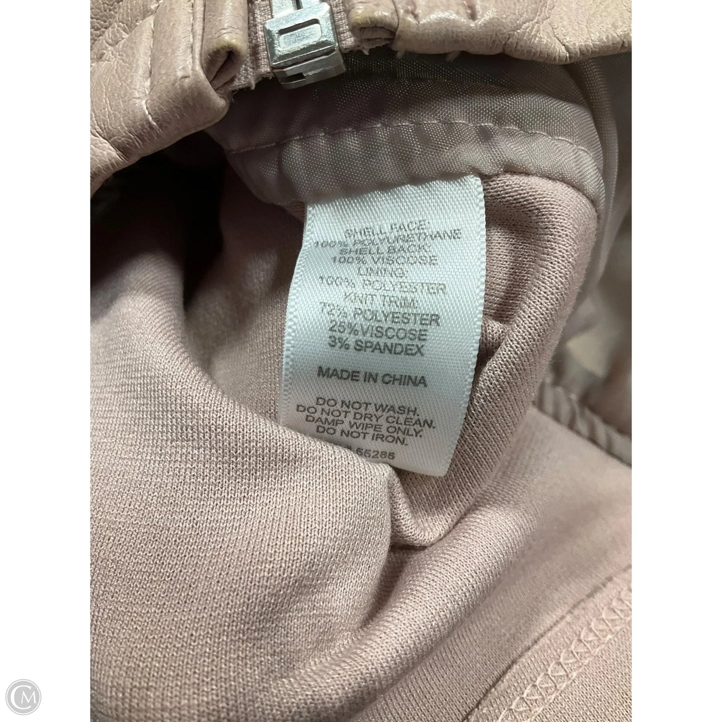 Jacket Moto By Express In Pink, Size: S