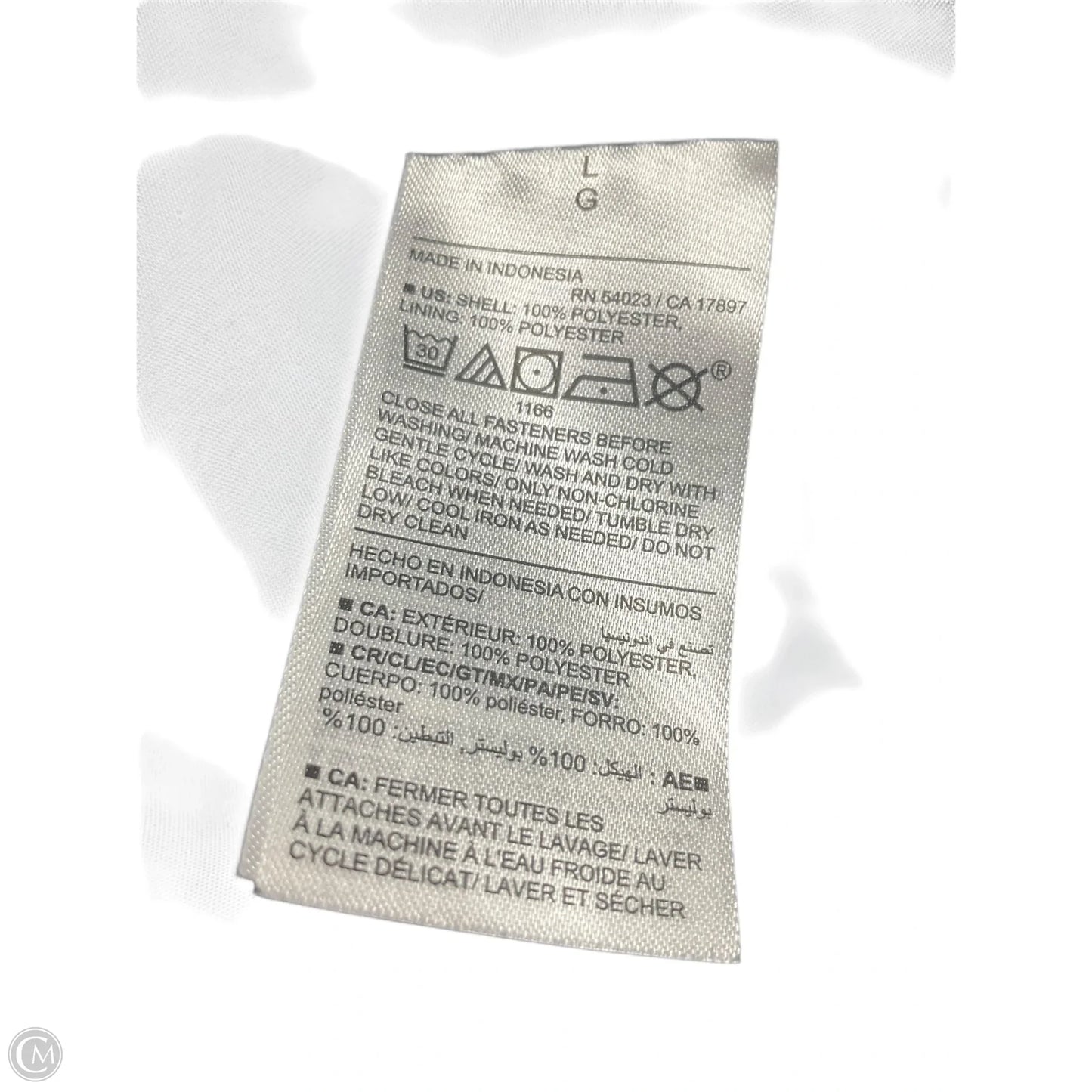 Jacket Other By Old Navy In Black & White, Size: L