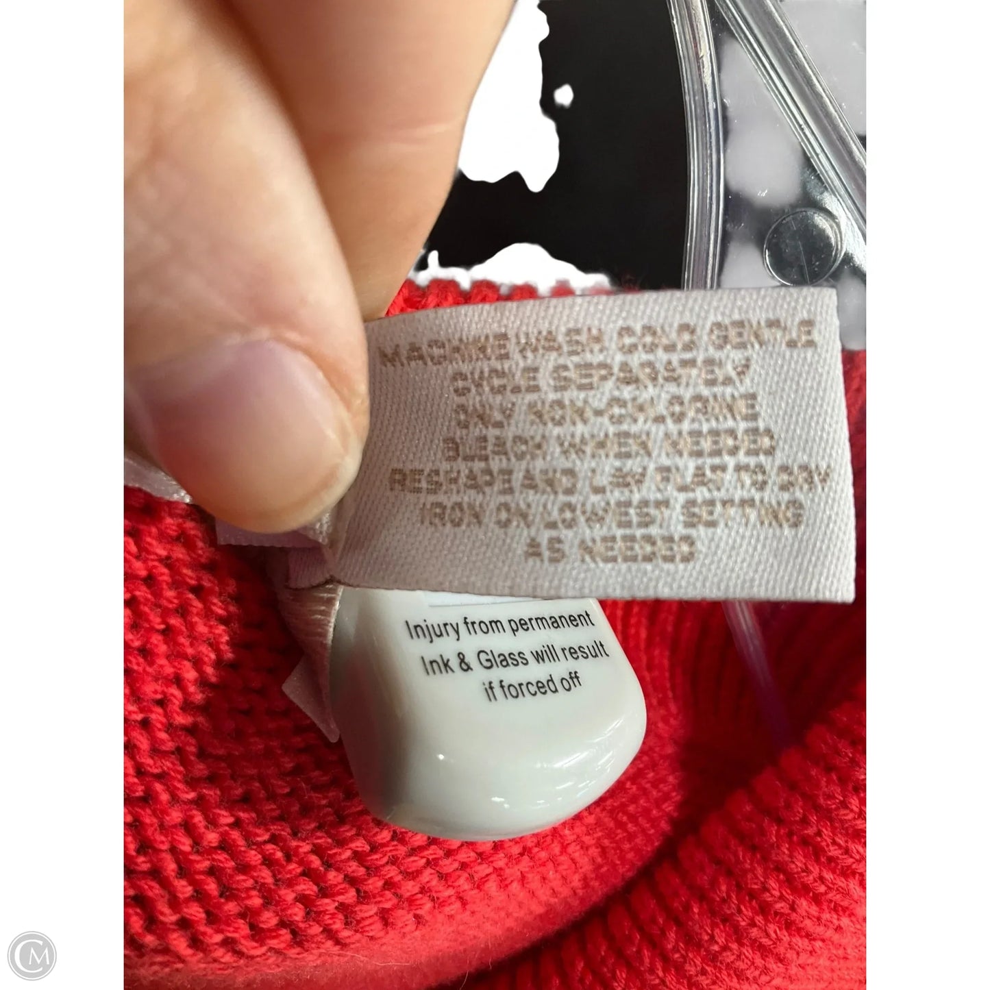 Cardigan By Chicos In Red, Size: L