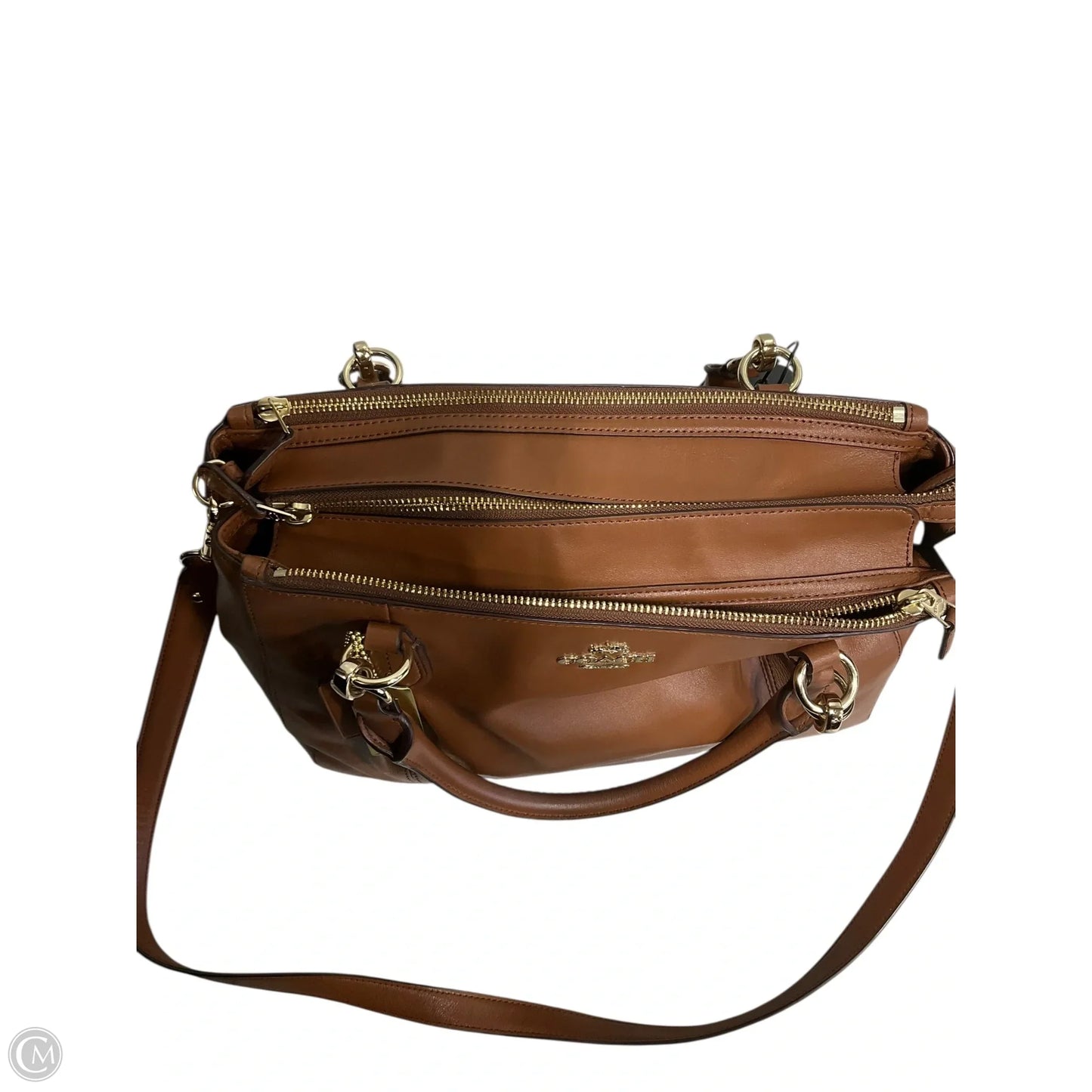 Crossbody Designer By Coach, Size: Large