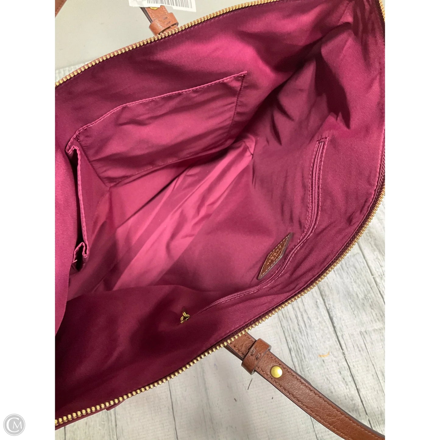 Handbag By Fossil, Size: Large