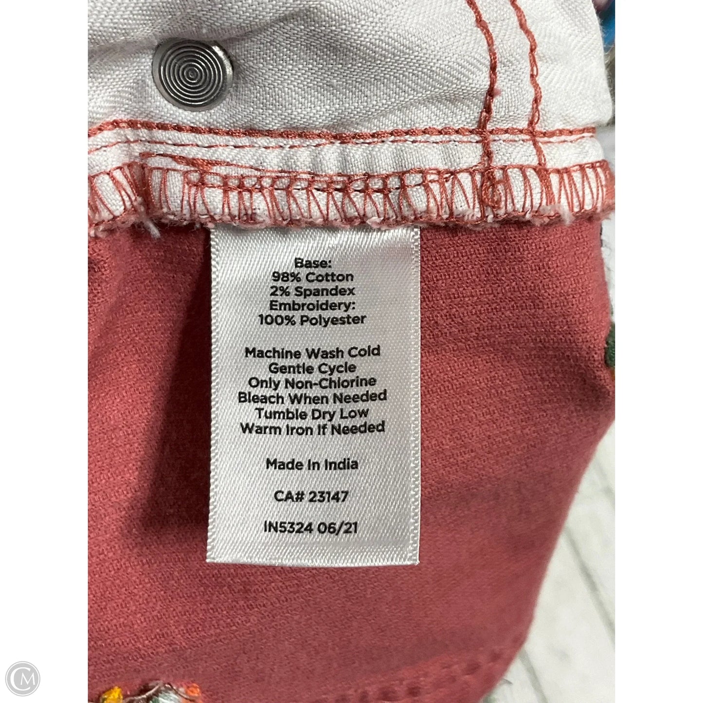 Pants Corduroy By Talbots In Red, Size: 16