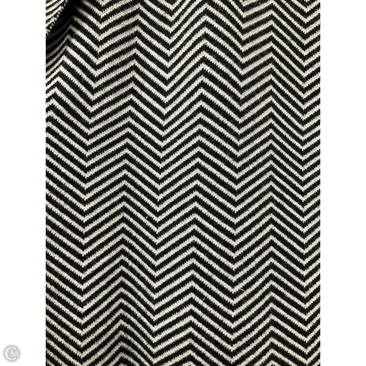 Cardigan By Nine West In Black & White, Size: Xl