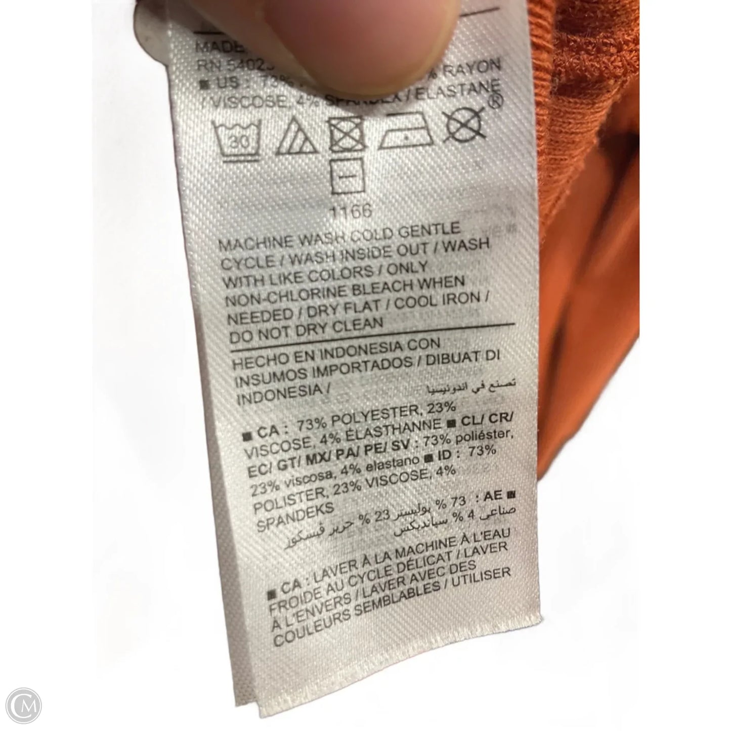 Cardigan By Old Navy In Orange, Size: Xs