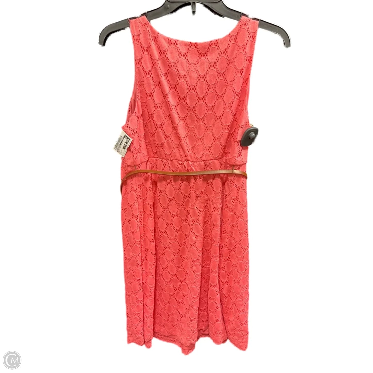 Dress Casual Short By Motherhood In Peach, Size: M