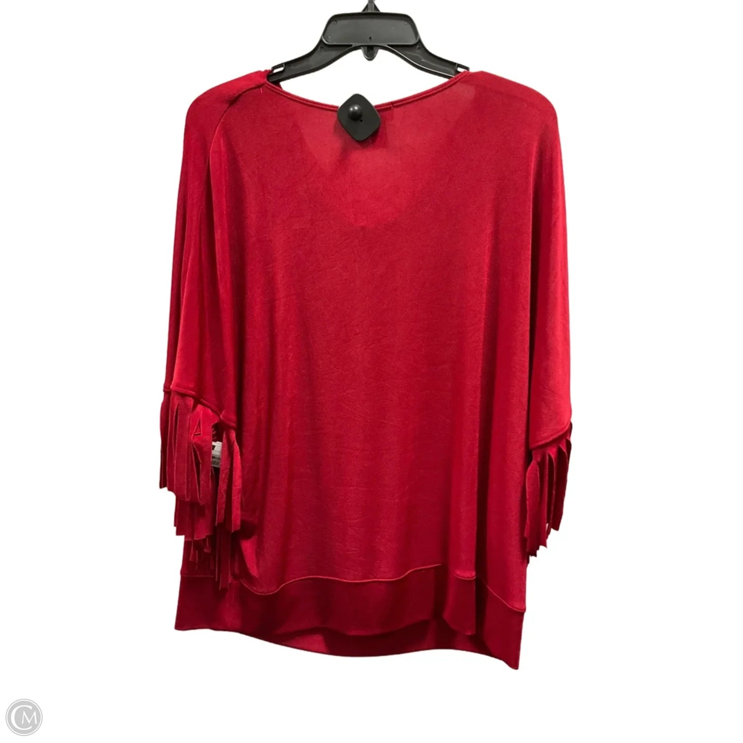 Top Sleeveless By Chicos In Red, Size: Xl