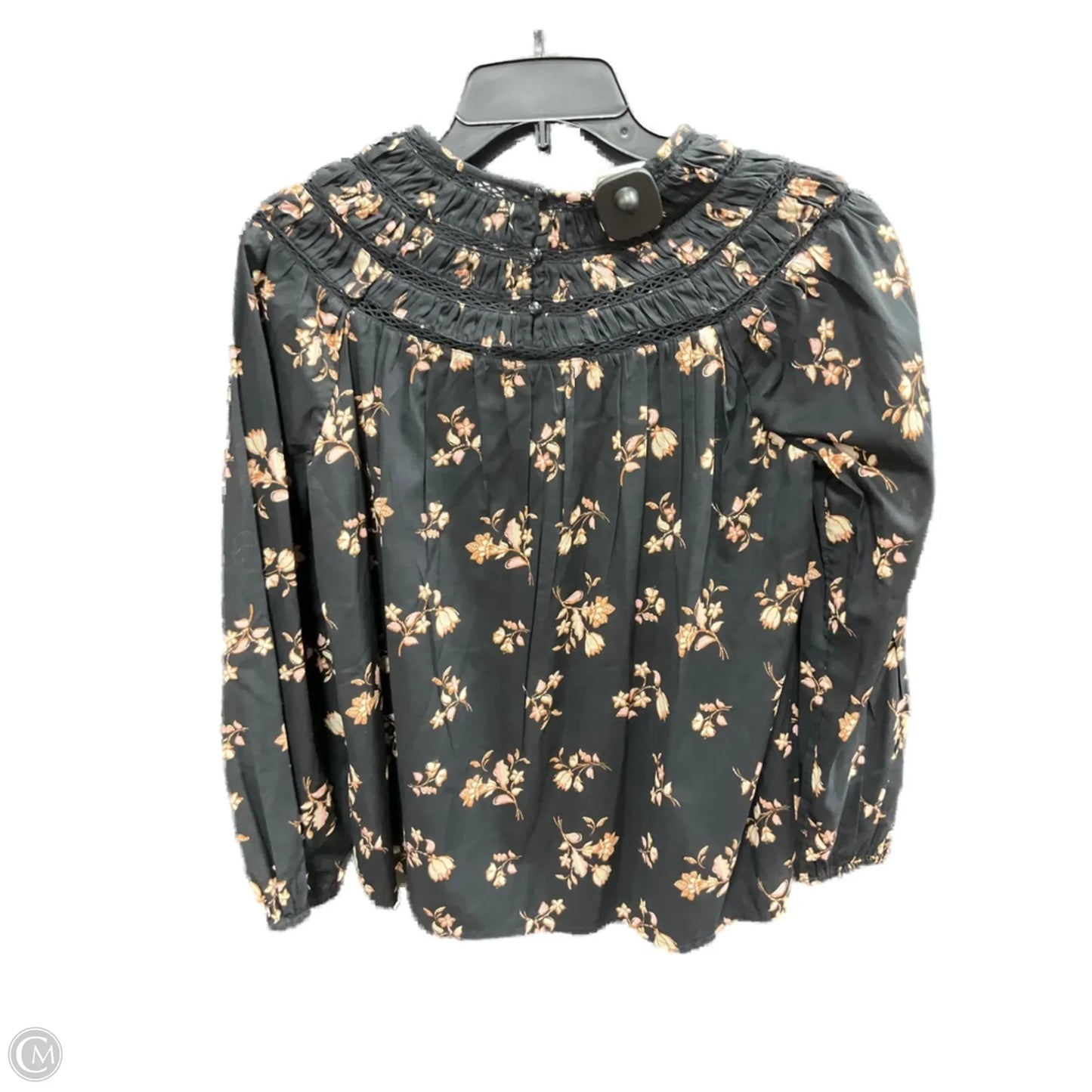 Top Long Sleeve By Old Navy In Black, Size: S