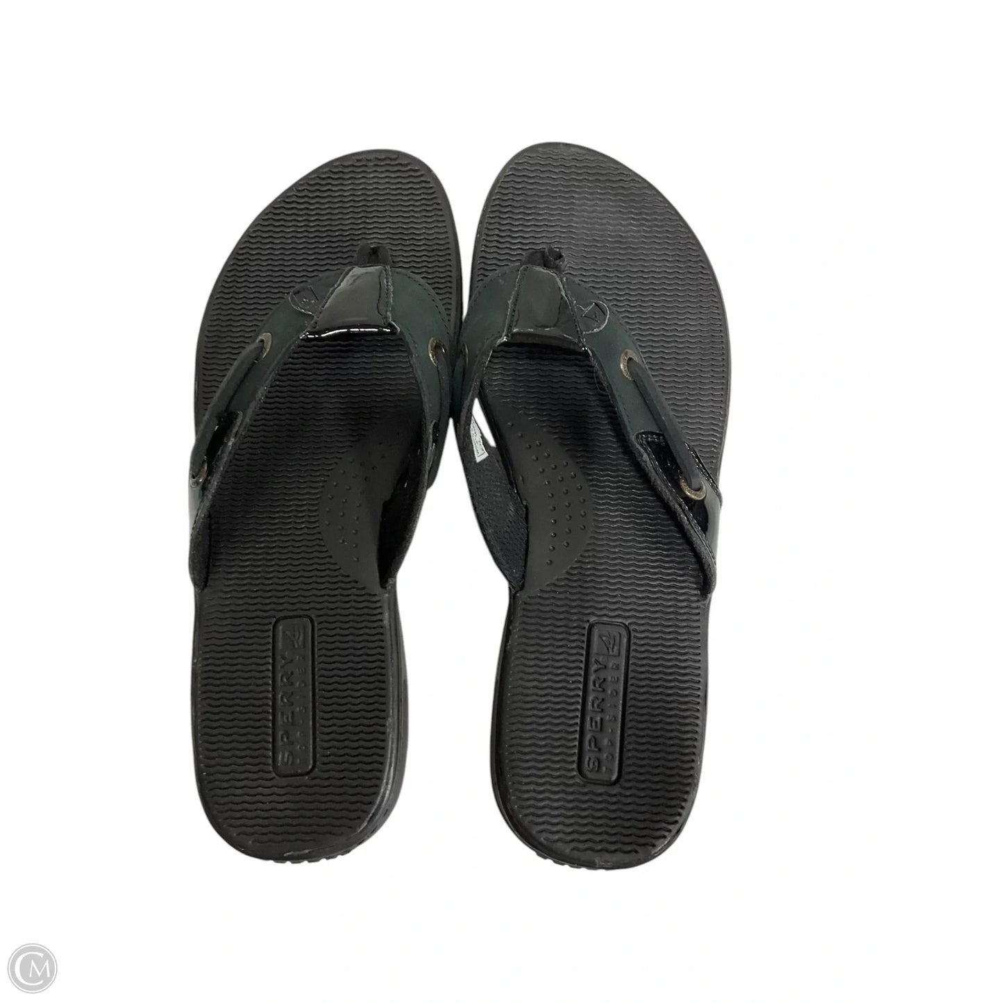 Sandals Flip Flops By Sperry In Black, Size: 7