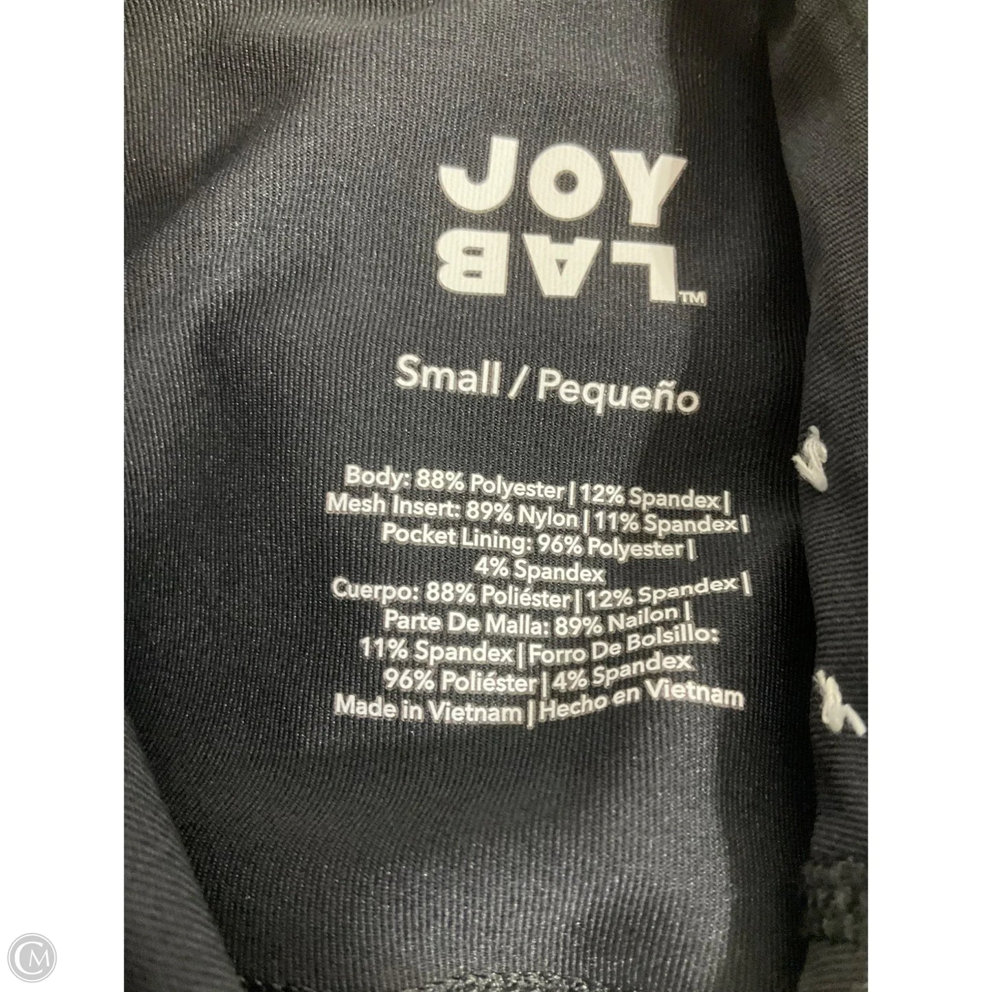 Athletic Leggings By Joy Lab In Silver, Size: S