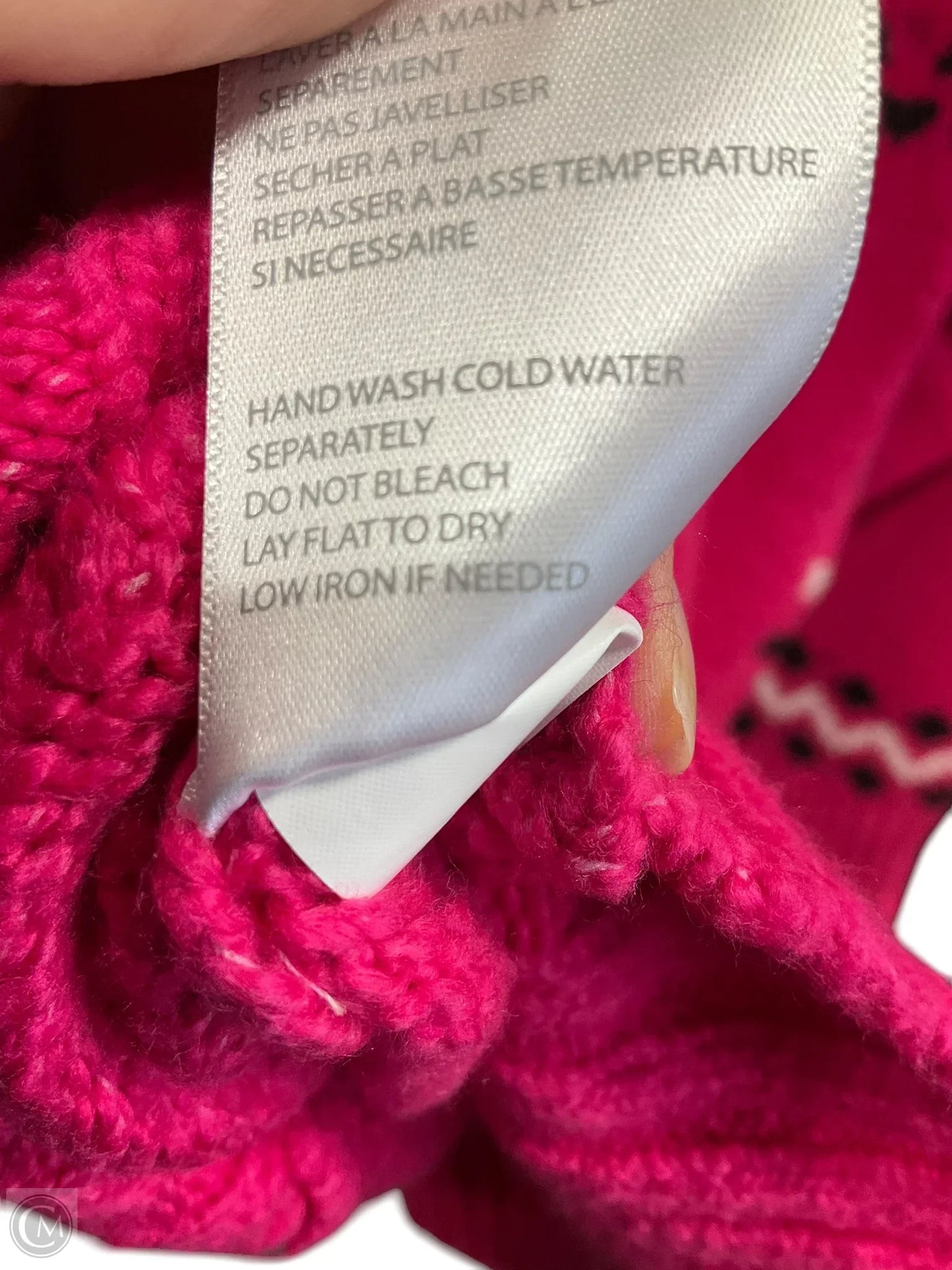 Sweater By Tribal In Pink, Size: Xxl