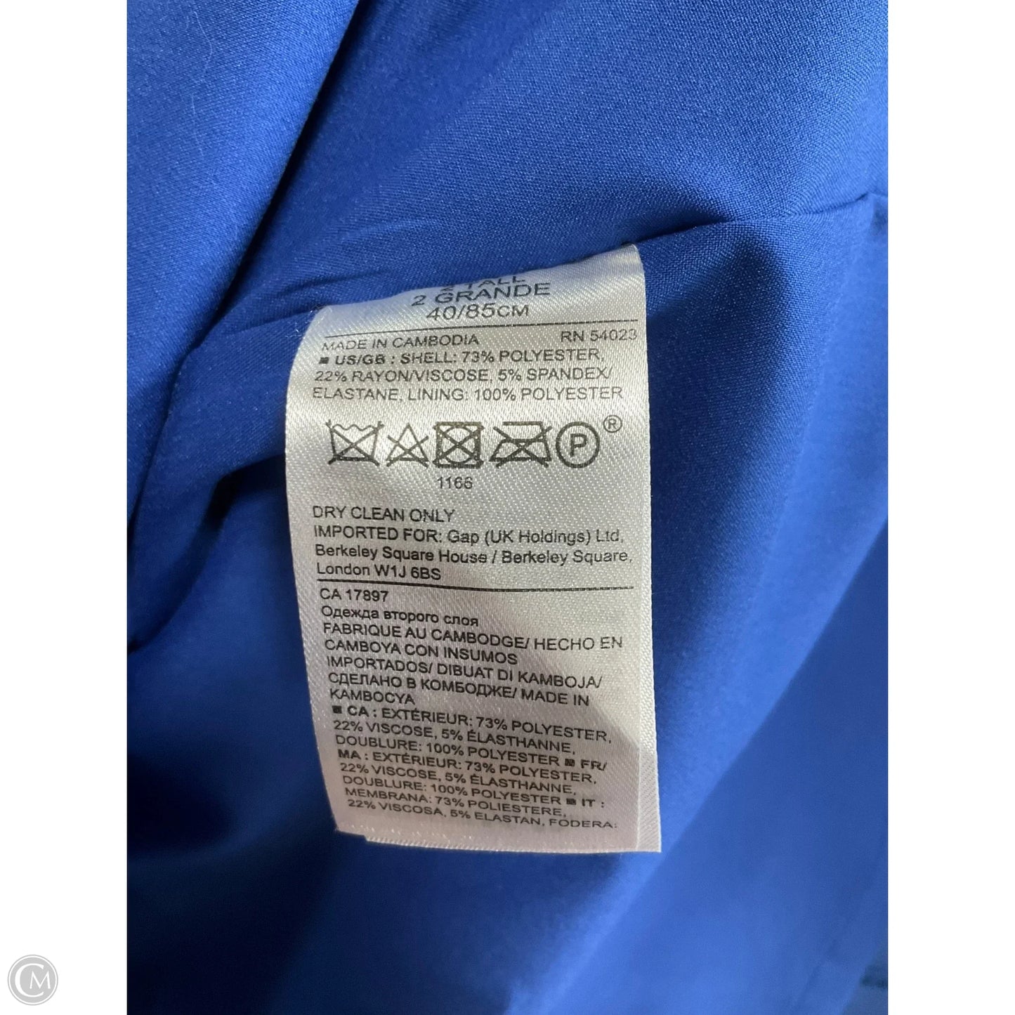 Dress Work By Banana Republic In Blue, Size: 2