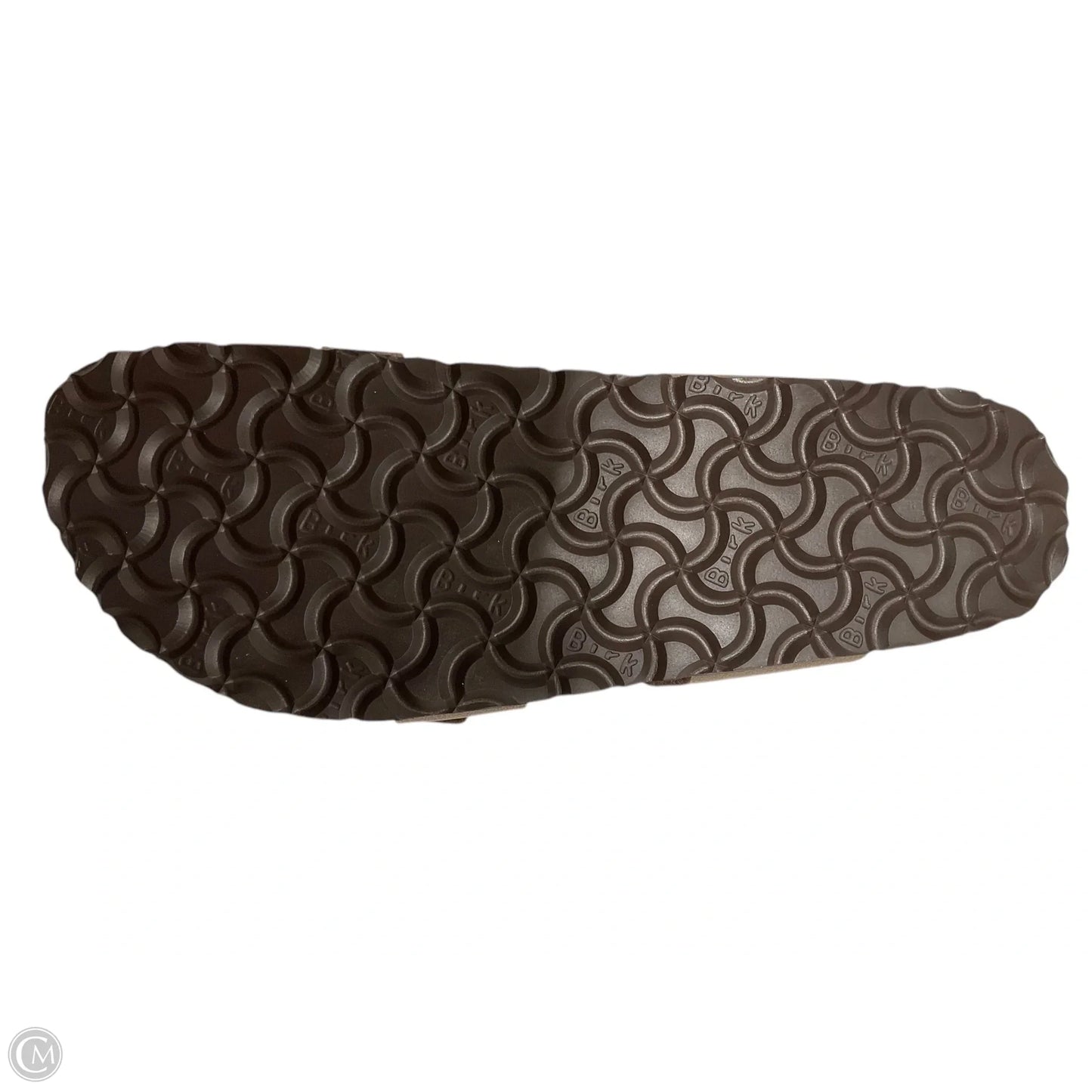 Sandals Flats By Birkenstock In Beige, Size: 9
