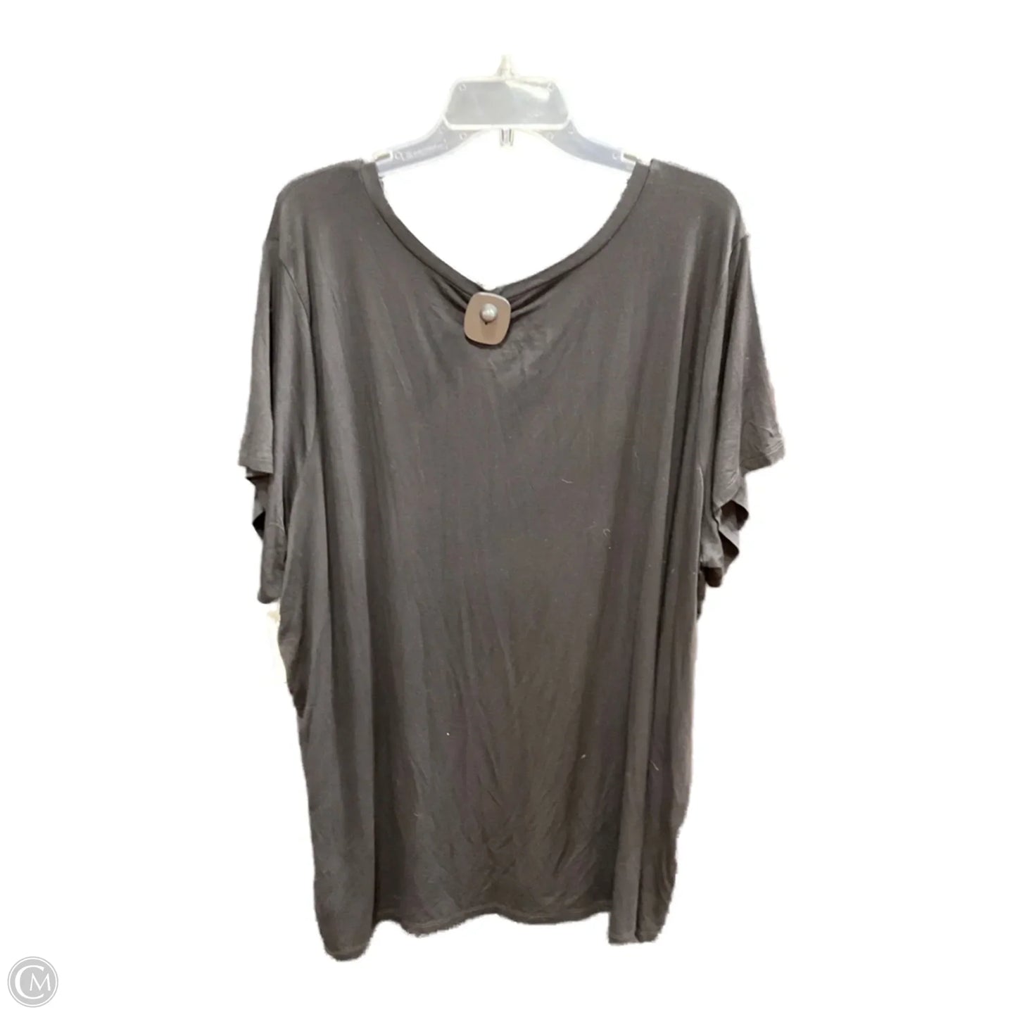 Top Short Sleeve By Torrid In Black, Size: 4x