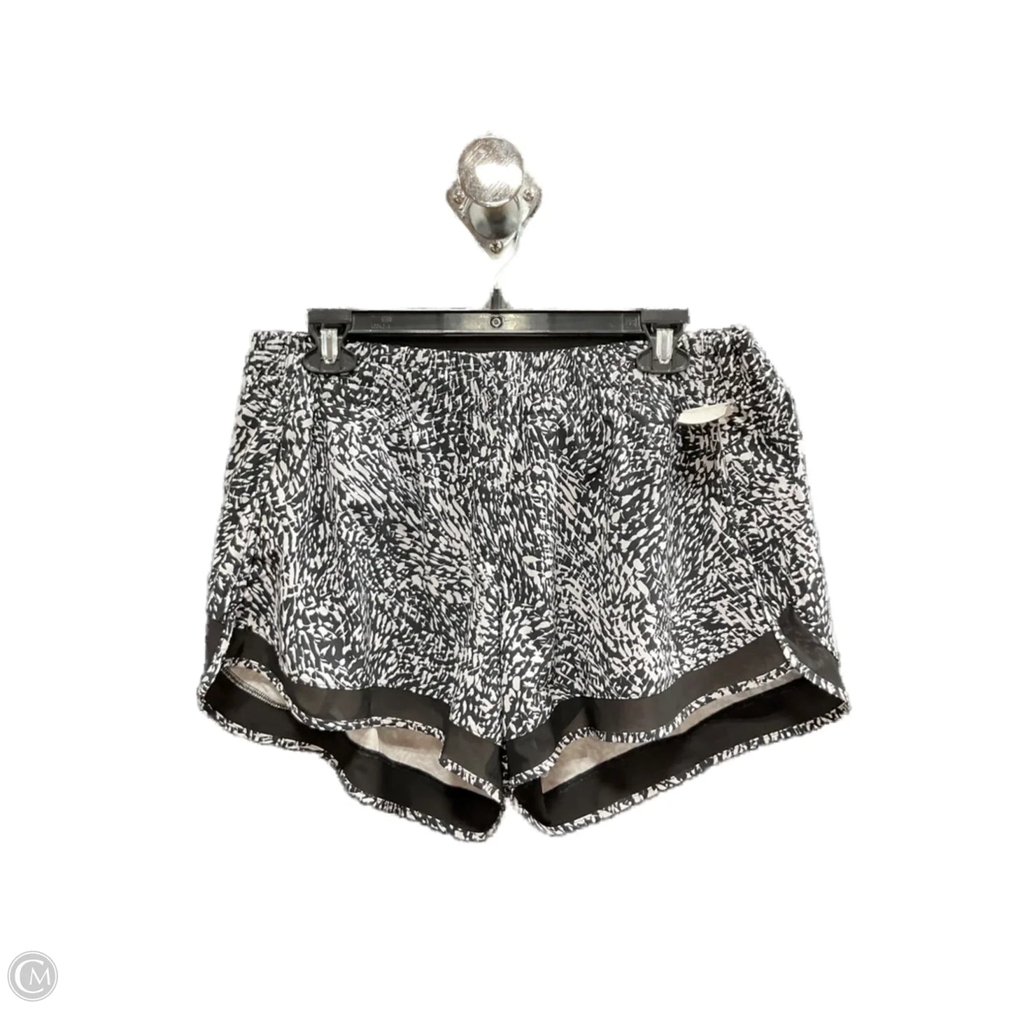 Athletic Shorts By Athleta In Black & White, Size: Xl