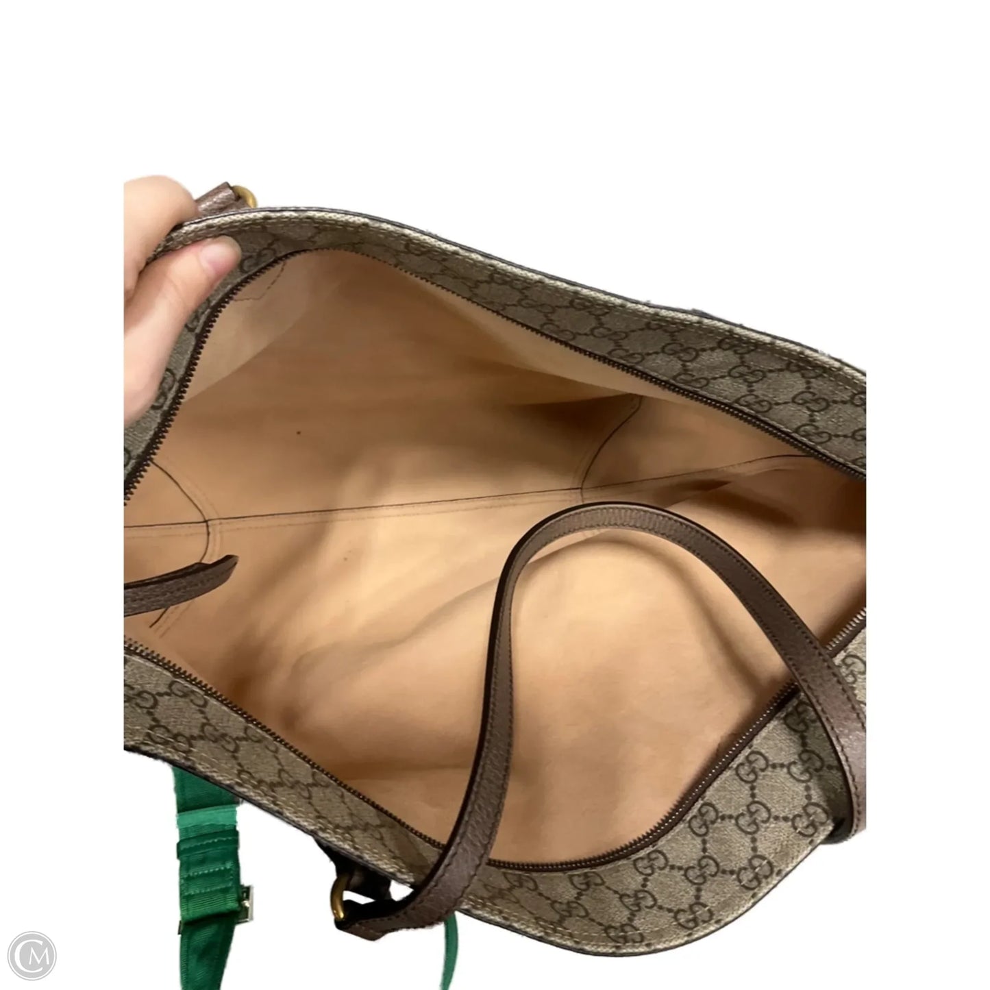 Tote Luxury Designer By Gucci, Size: Large