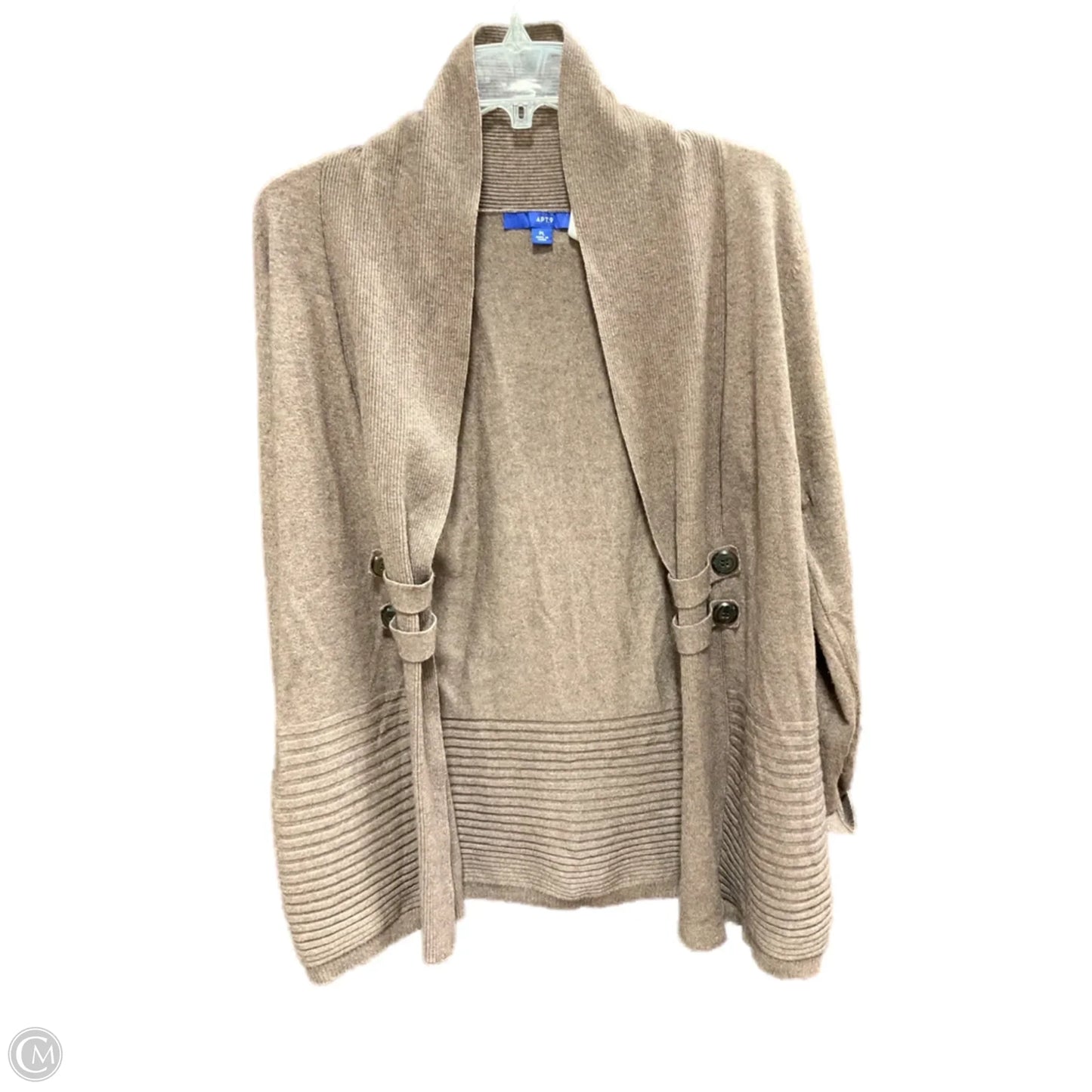 Cardigan By Apt 9 In Brown, Size: Lp