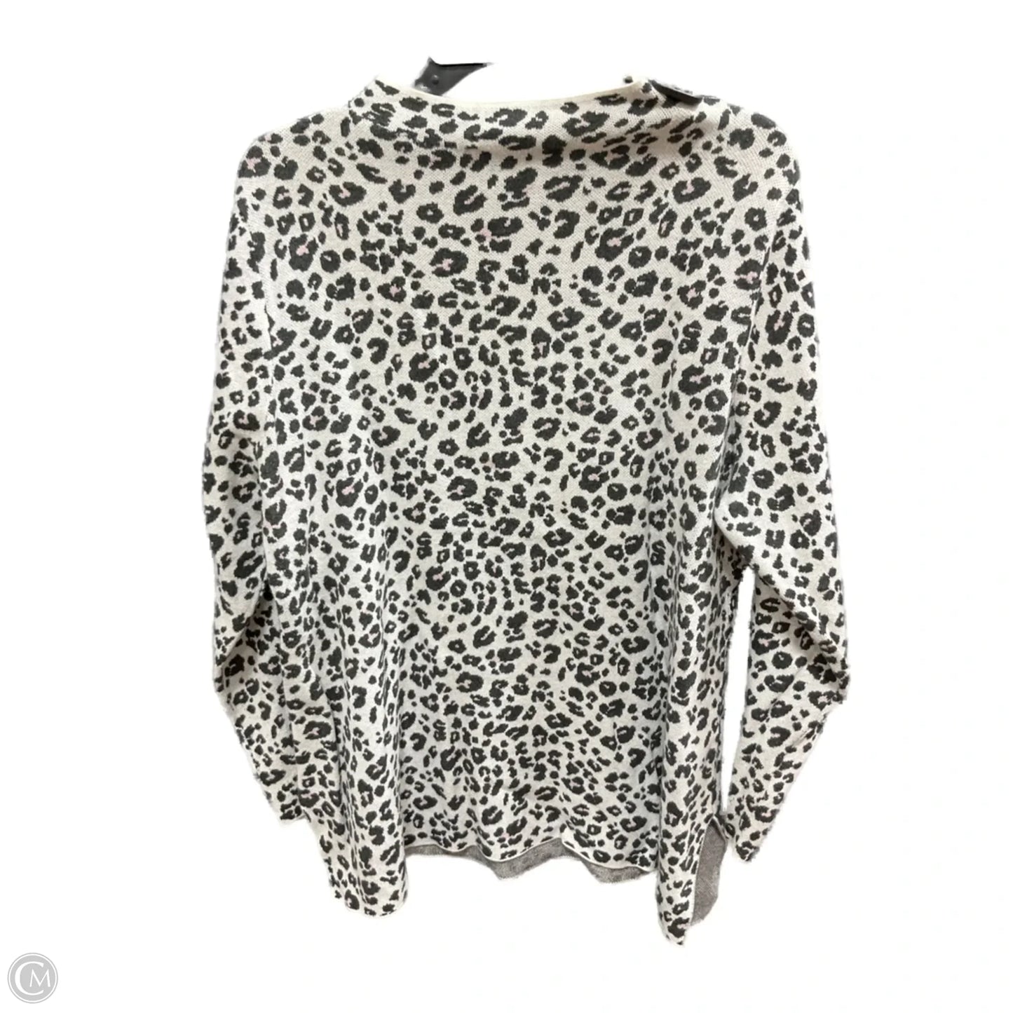 Top Long Sleeve By Loft In Animal Print, Size: Xl