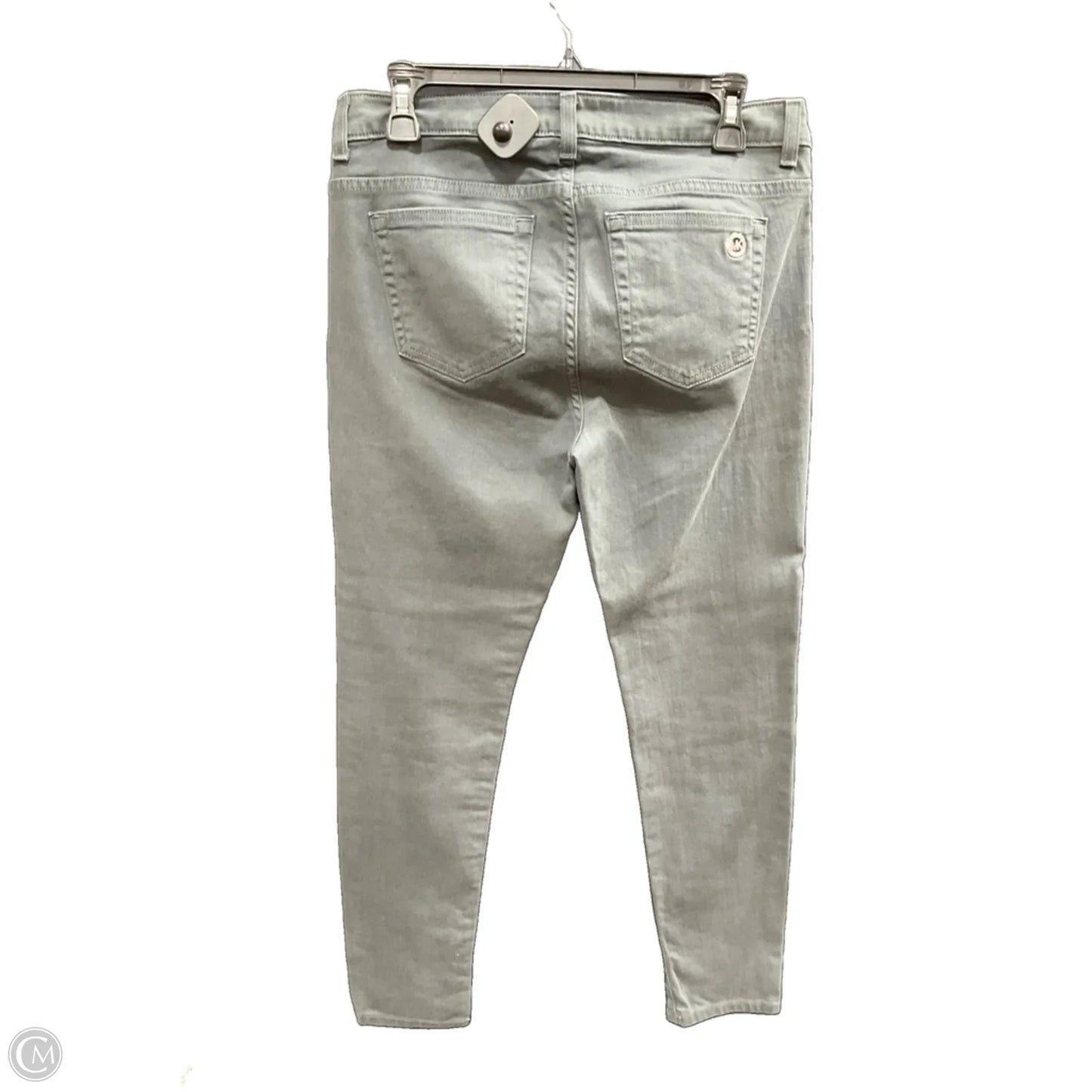 Jeans Skinny By Michael By Michael Kors In Grey Denim, Size: 4