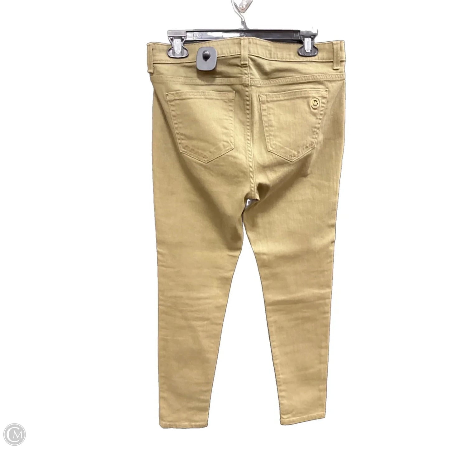 Jeans Skinny By Michael By Michael Kors In Green Denim, Size: 4