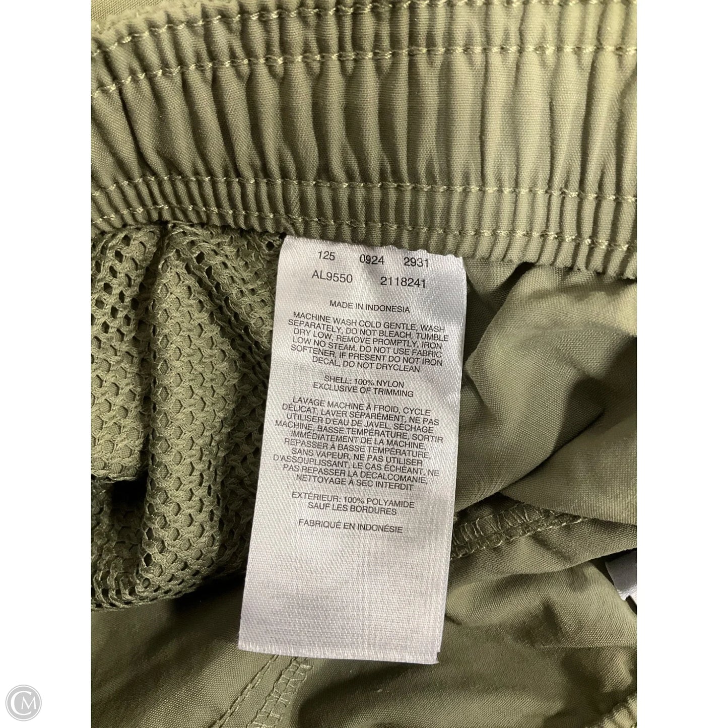 Athletic Shorts By Columbia In Green, Size: Xl