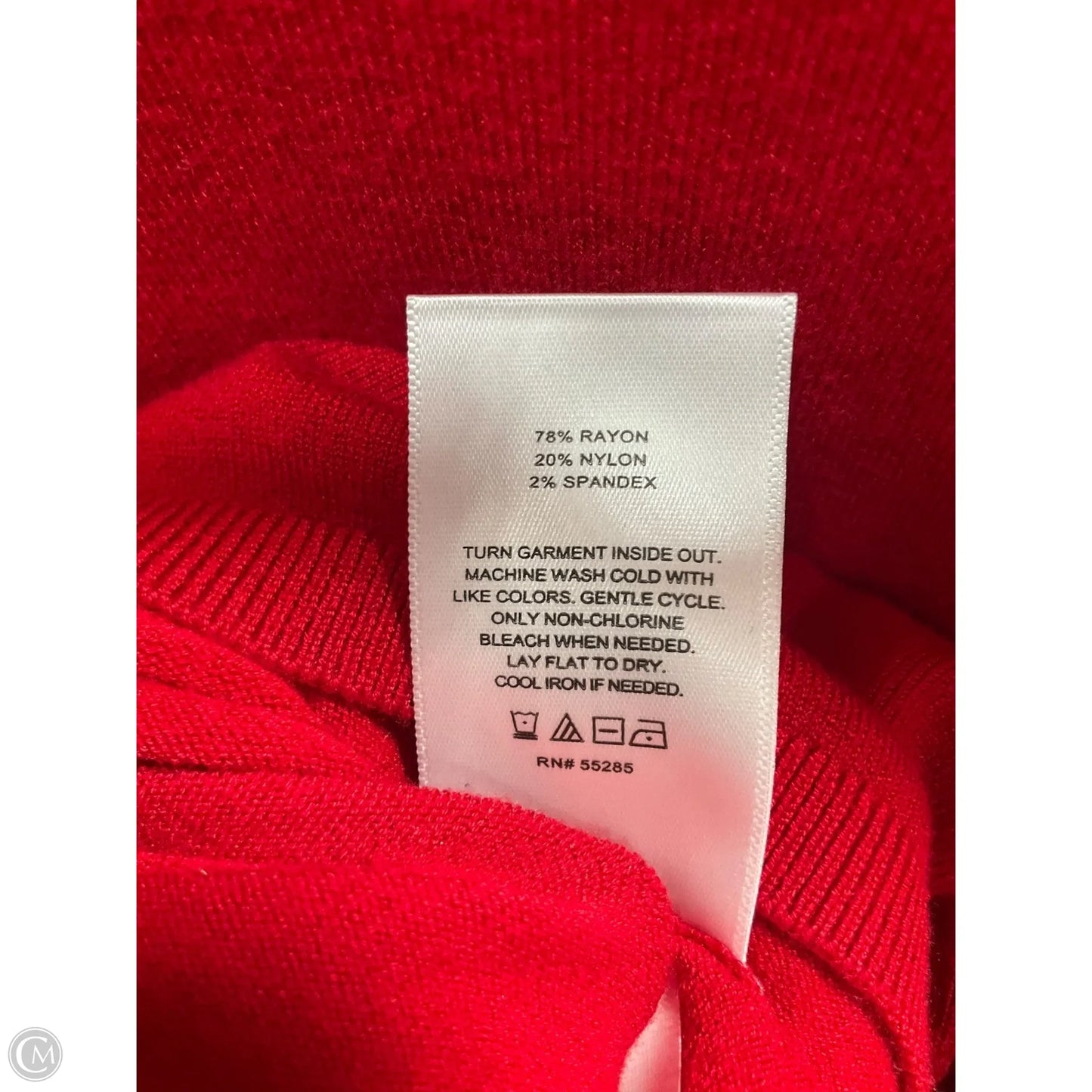 Dress Casual Midi By Express In Red, Size: Xs