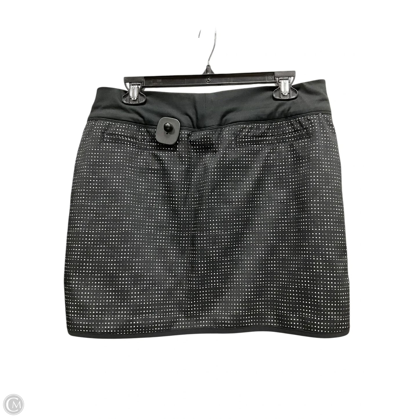 Athletic Skort By Adidas In Polkadot Pattern, Size: M