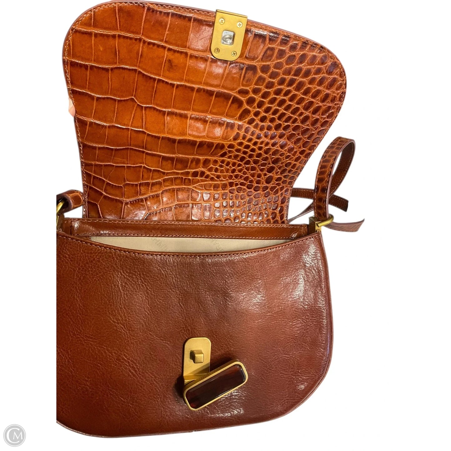 Handbag Designer By Brahmin, Size: Medium