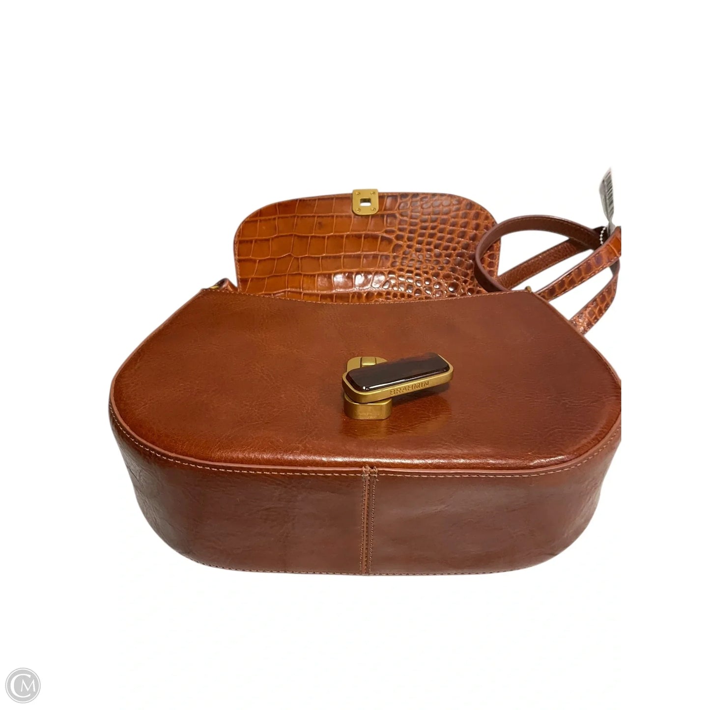 Handbag Designer By Brahmin, Size: Medium