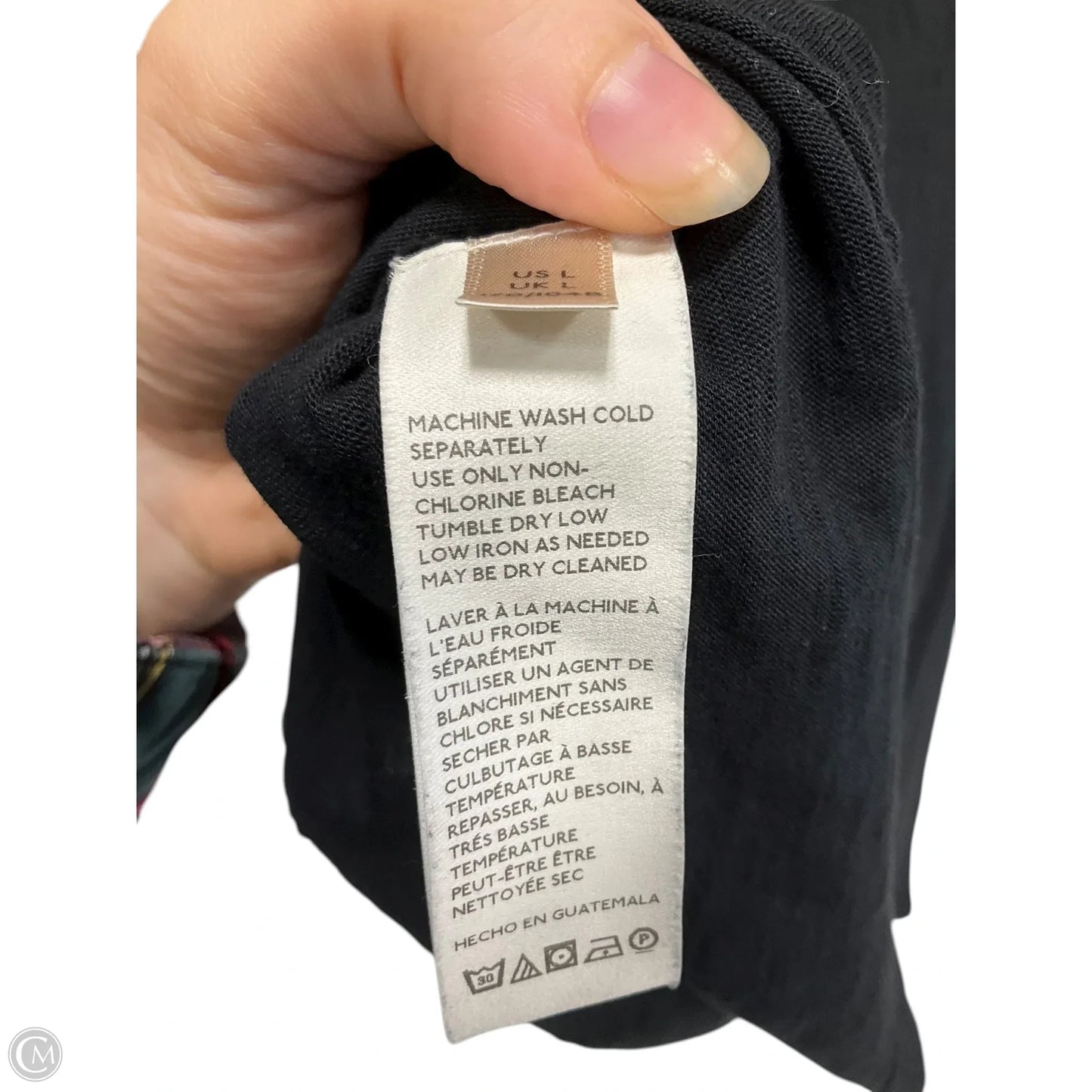 Top Short Sleeve Basic By We The Free In Black, Size: L