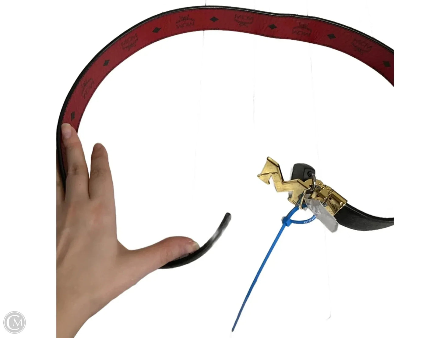 Belt Luxury Designer By Mcm, Size: Medium