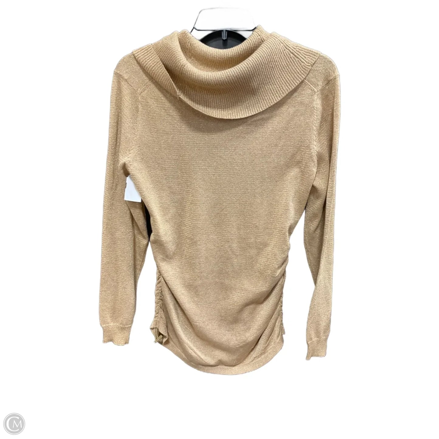 Top Long Sleeve By Michael By Michael Kors In Gold, Size: S