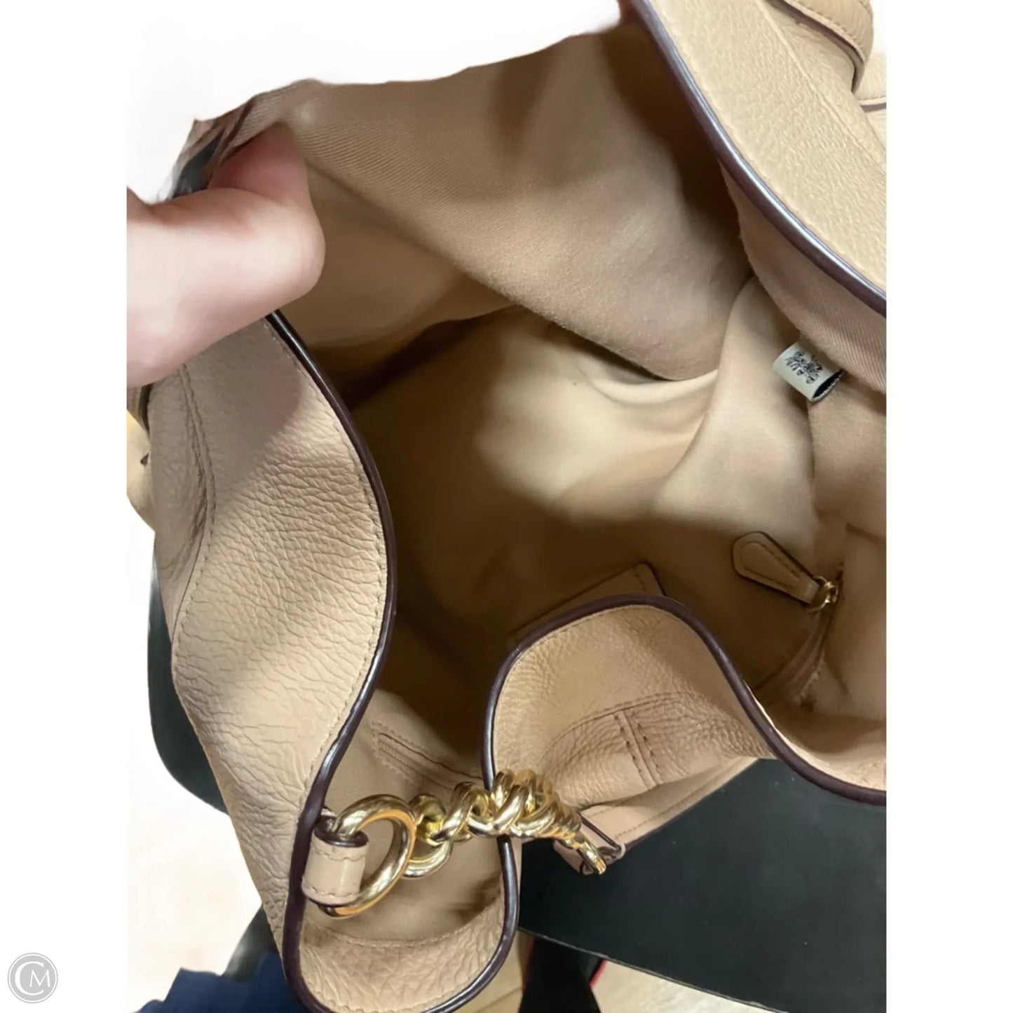 Handbag Designer By Coach, Size: Large