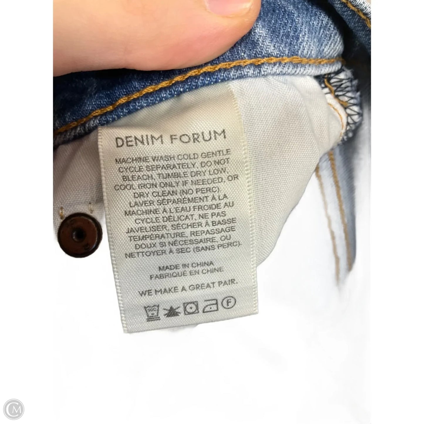 Jeans Skinny By Cma In Blue Denim, Size: 0