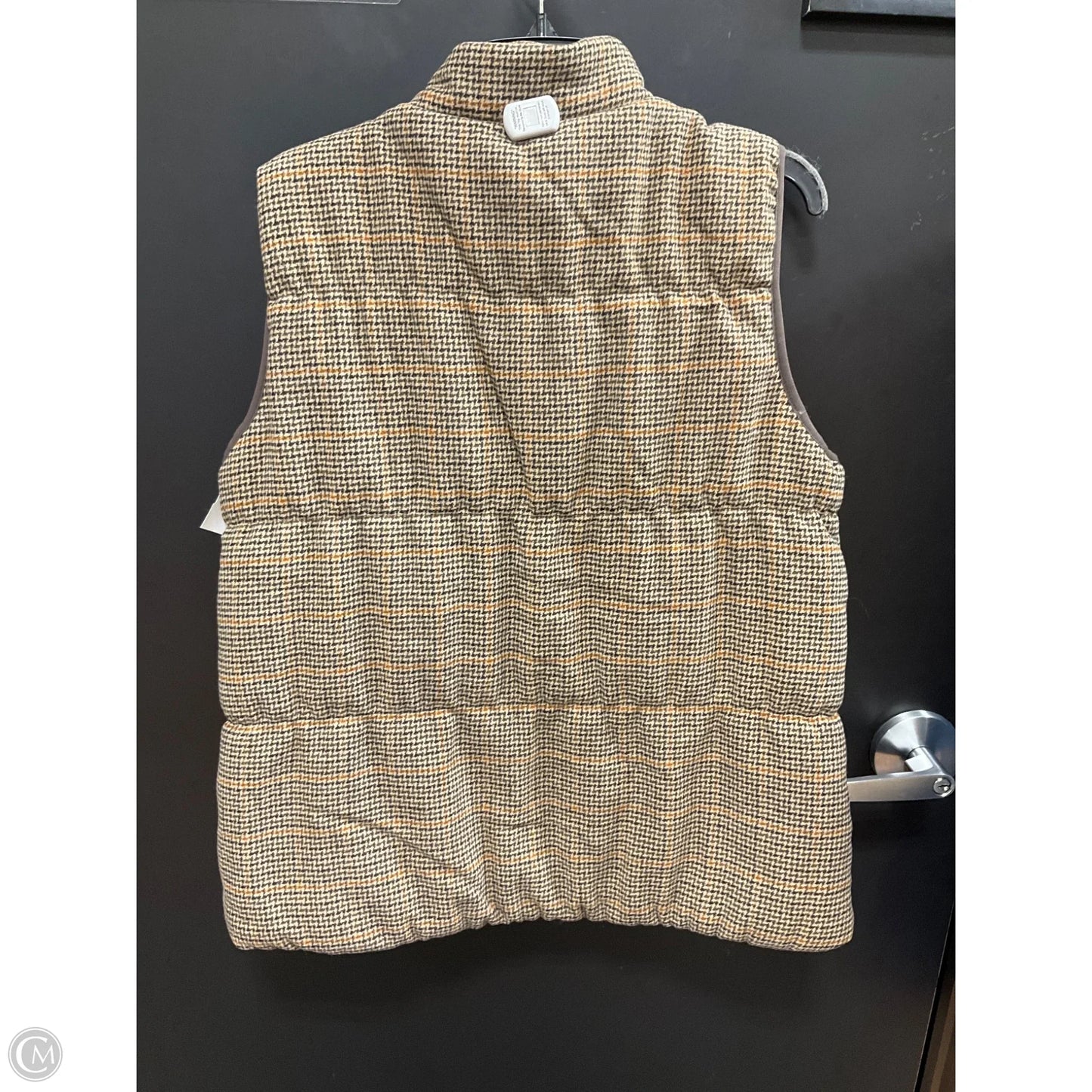 Vest Puffer & Quilted By Maurices In Brown & Orange, Size: Xxl