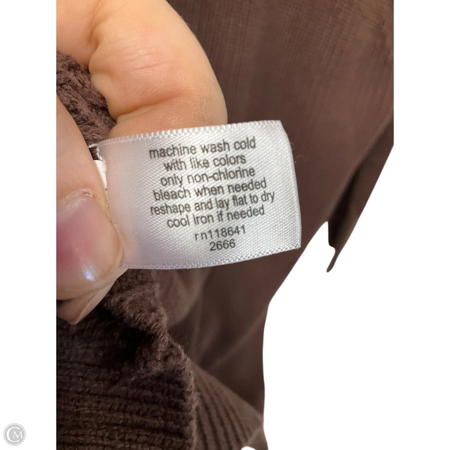 Cardigan By Lane Bryant In Brown, Size: 18